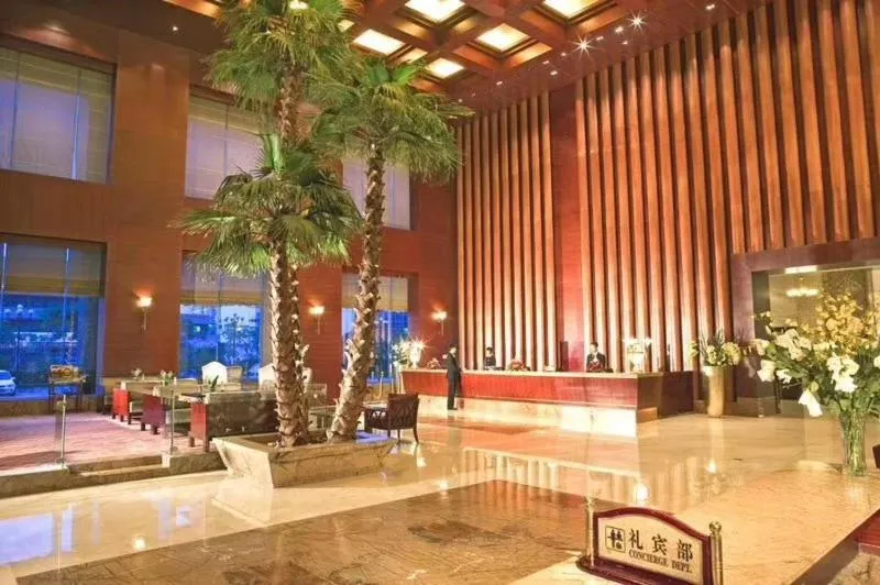 Lobby or reception in 深圳国际会展中心凯嘉酒店-Shenzhen Kaijia Hotel-Shenzhen-World