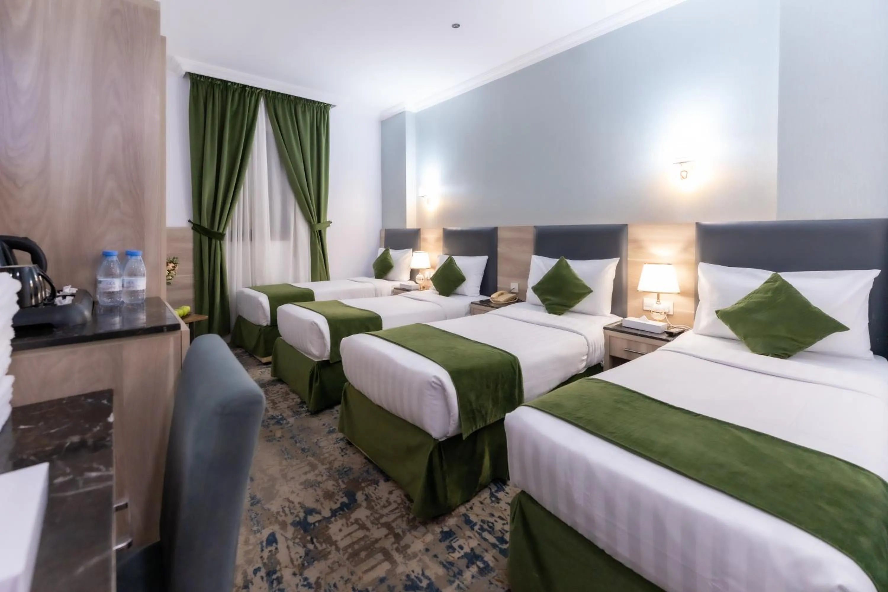 Bed in Hayah Al Masi Hotel