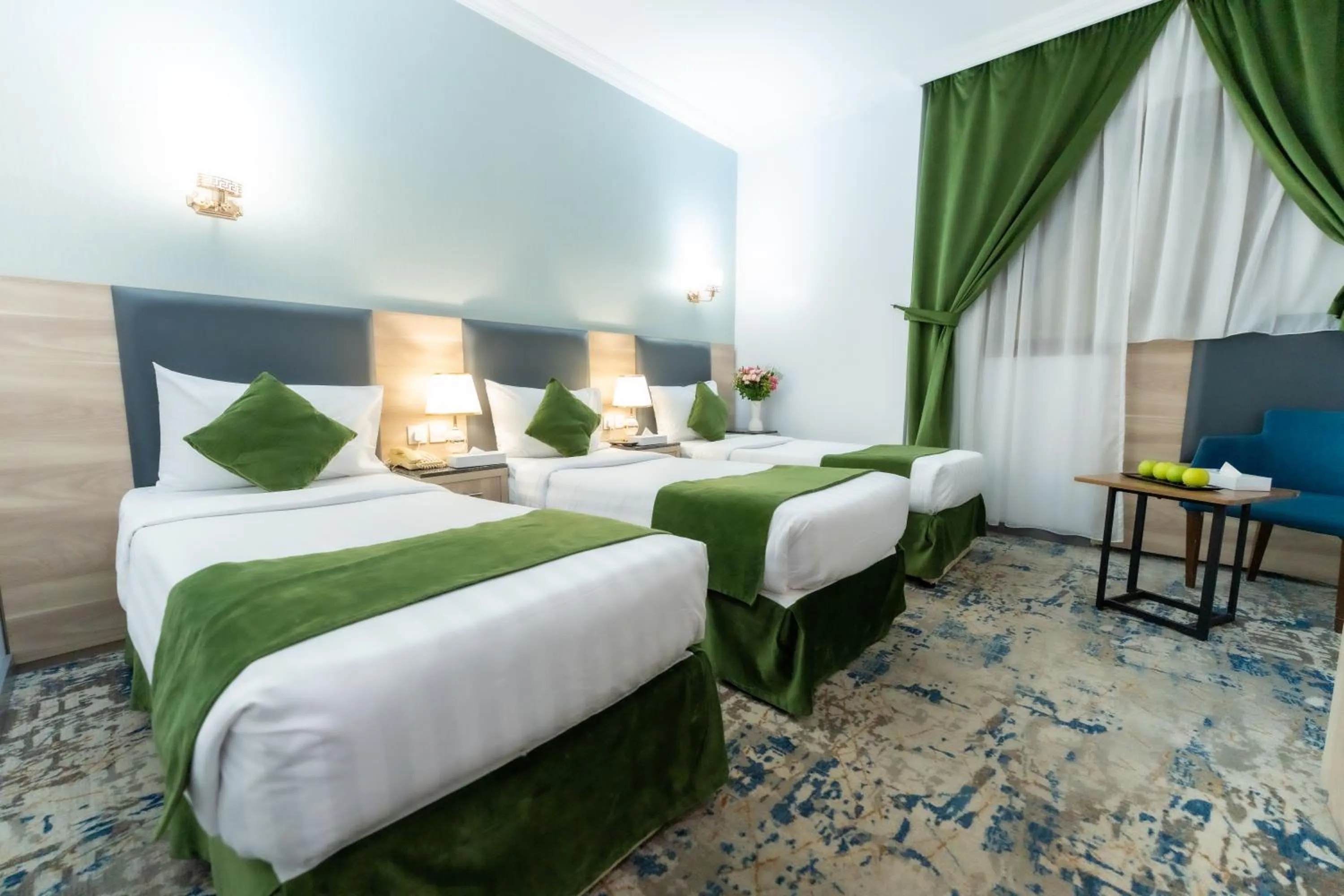 Bed in Hayah Al Masi Hotel