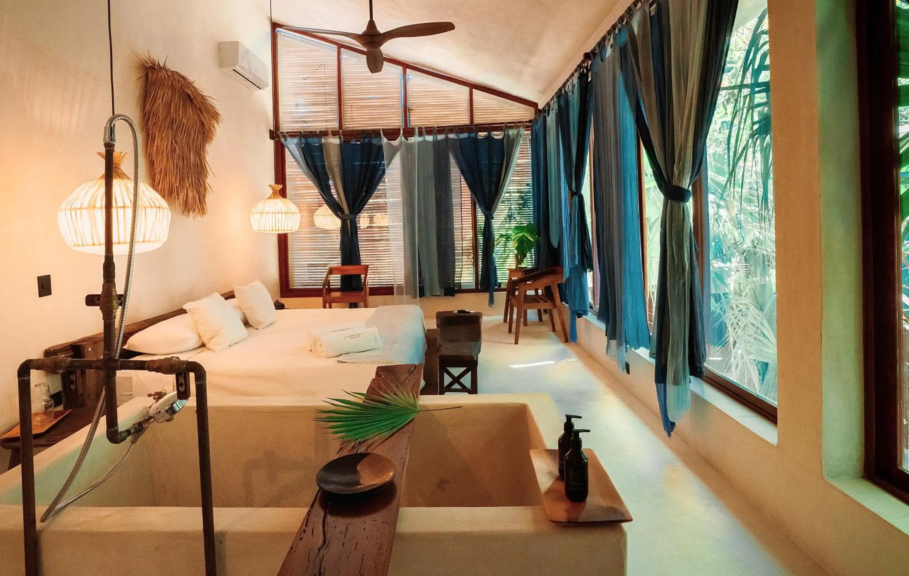 Bed in Japoneza Retreat Mérida - Adults Only by Cercana