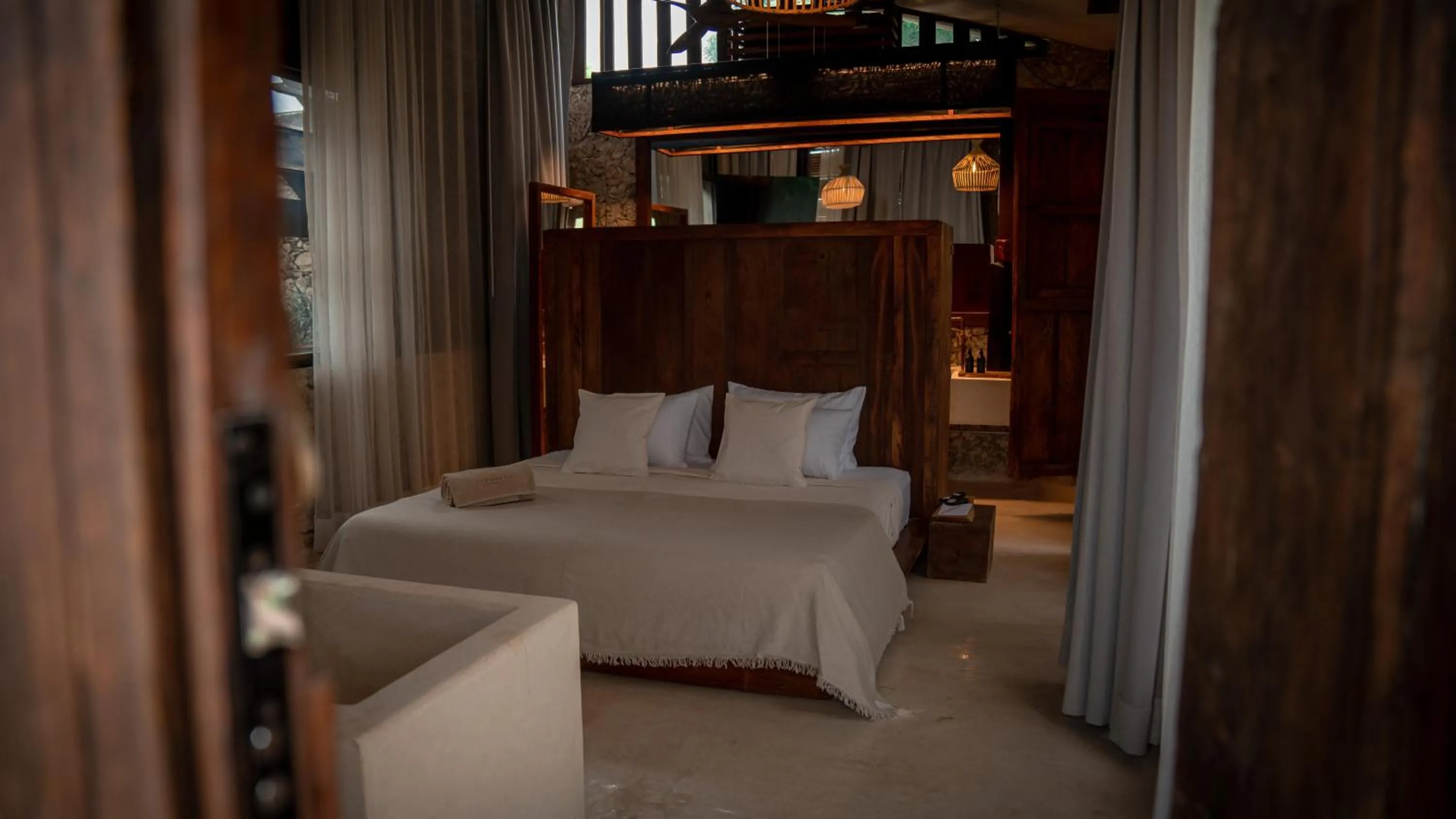 Bedroom, Bed in Japoneza Retreat Mérida - Adults Only by Cercana