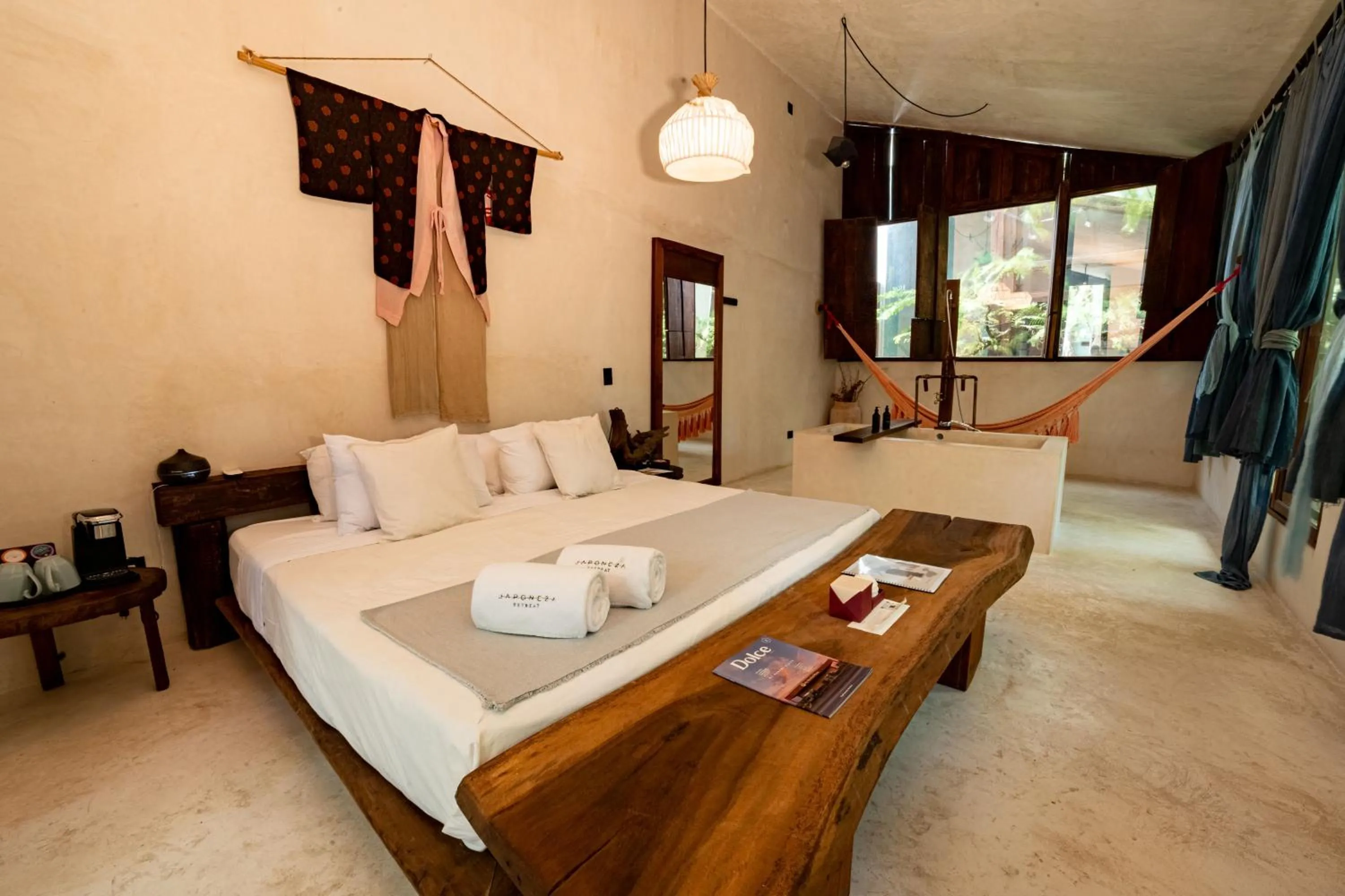 Bed in Japoneza Retreat Mérida - Adults Only by Cercana