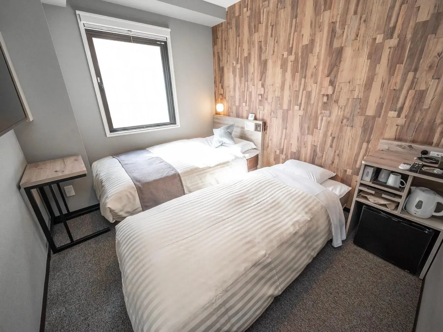 Bed in Super Hotel Premier Namba Shinsaibashi Natural Hot Spring Bed in Super Hotel Premier Namba Shinsaibashi Natural Hot Spring