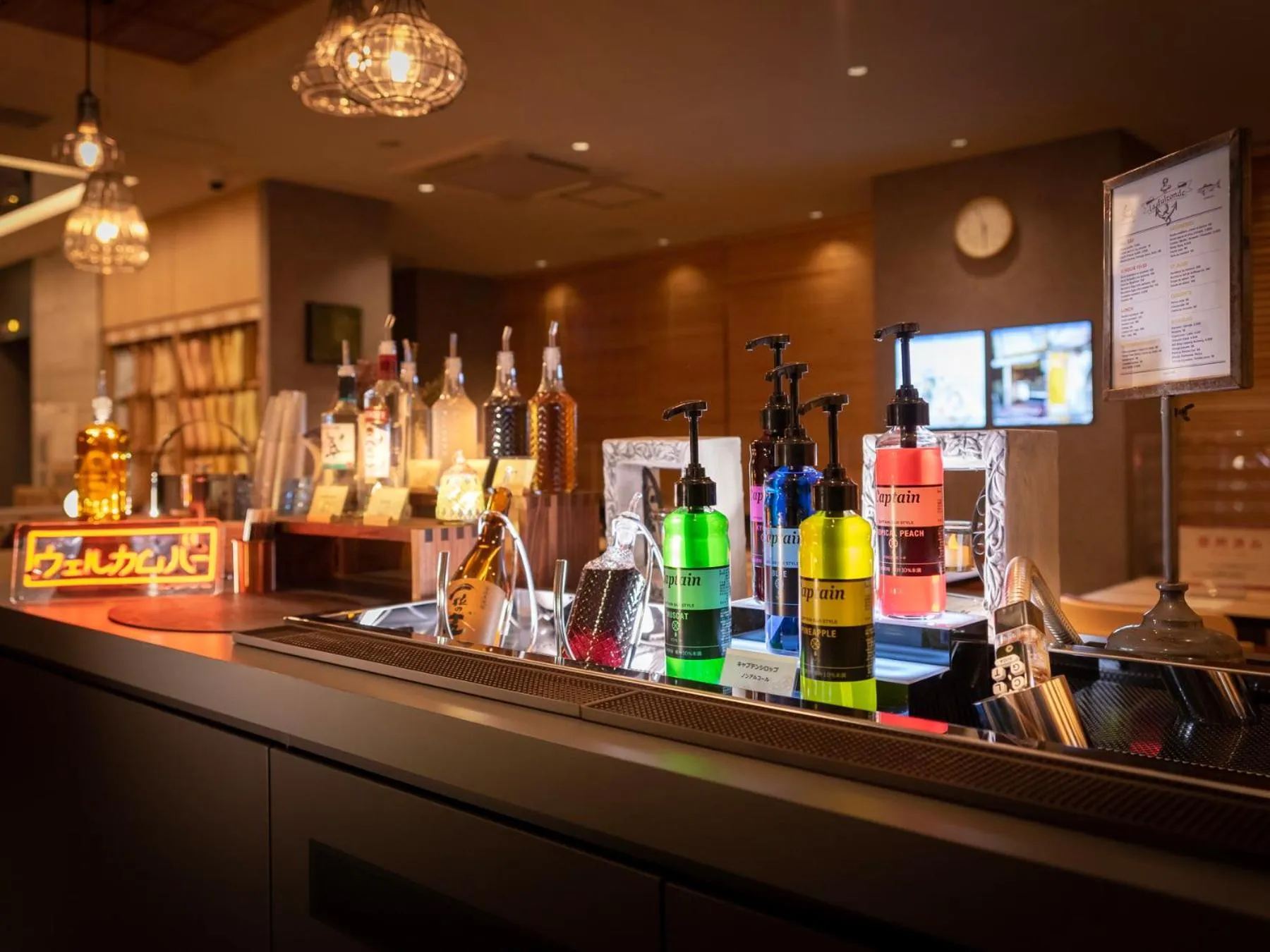 Lounge or bar in Super Hotel Premier Namba Shinsaibashi Natural Hot Spring