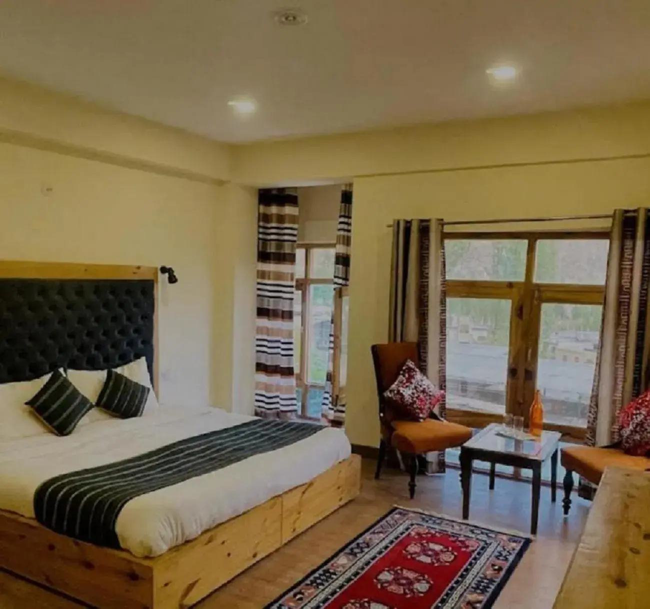Deluxe Double Room in Hotel DE Suzain-Leh Deluxe Double Room in Hotel DE Suzain-Leh
