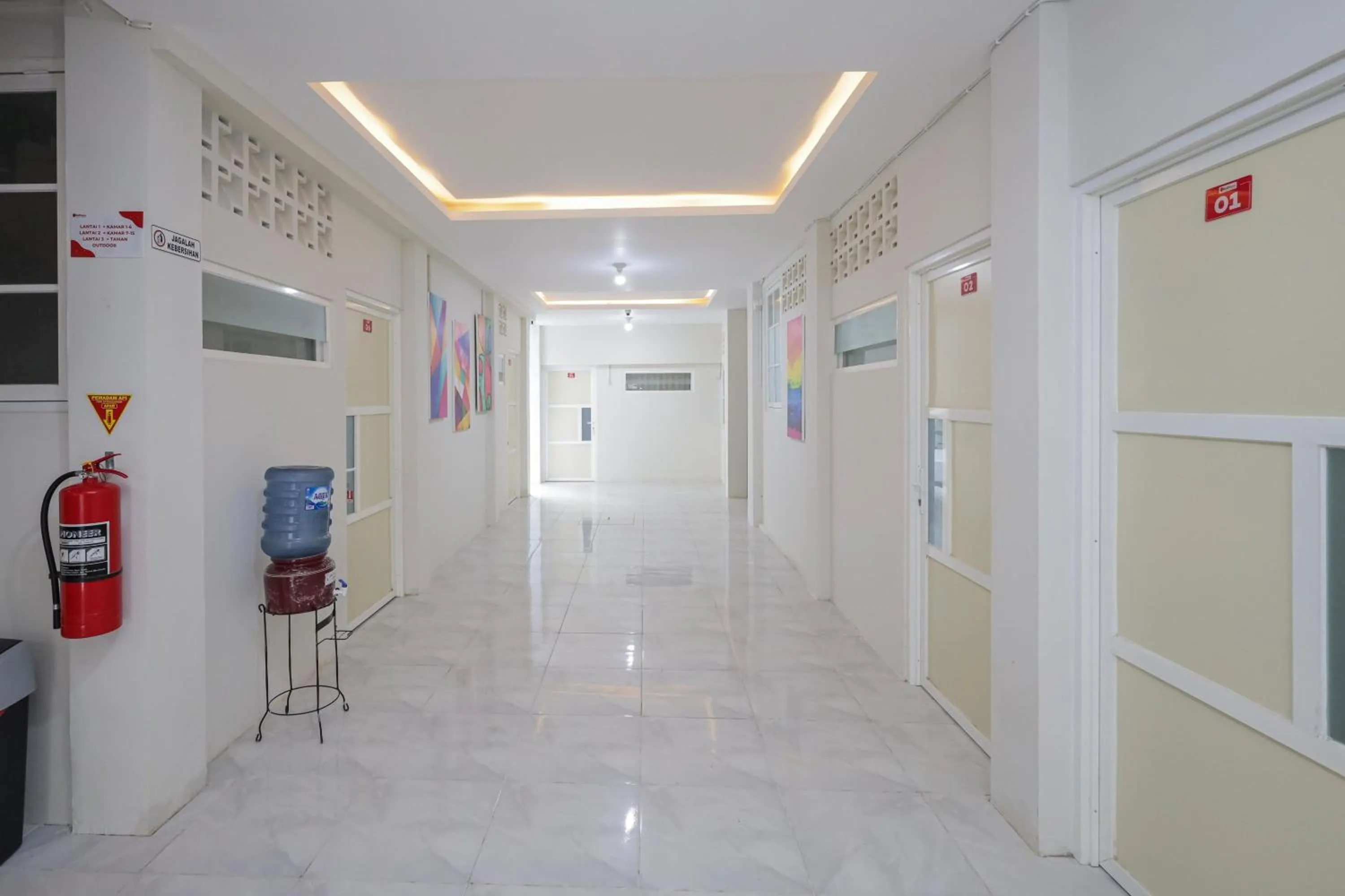 Floor plan in RedDoorz Syariah near GOR Bung Karno Nganjuk