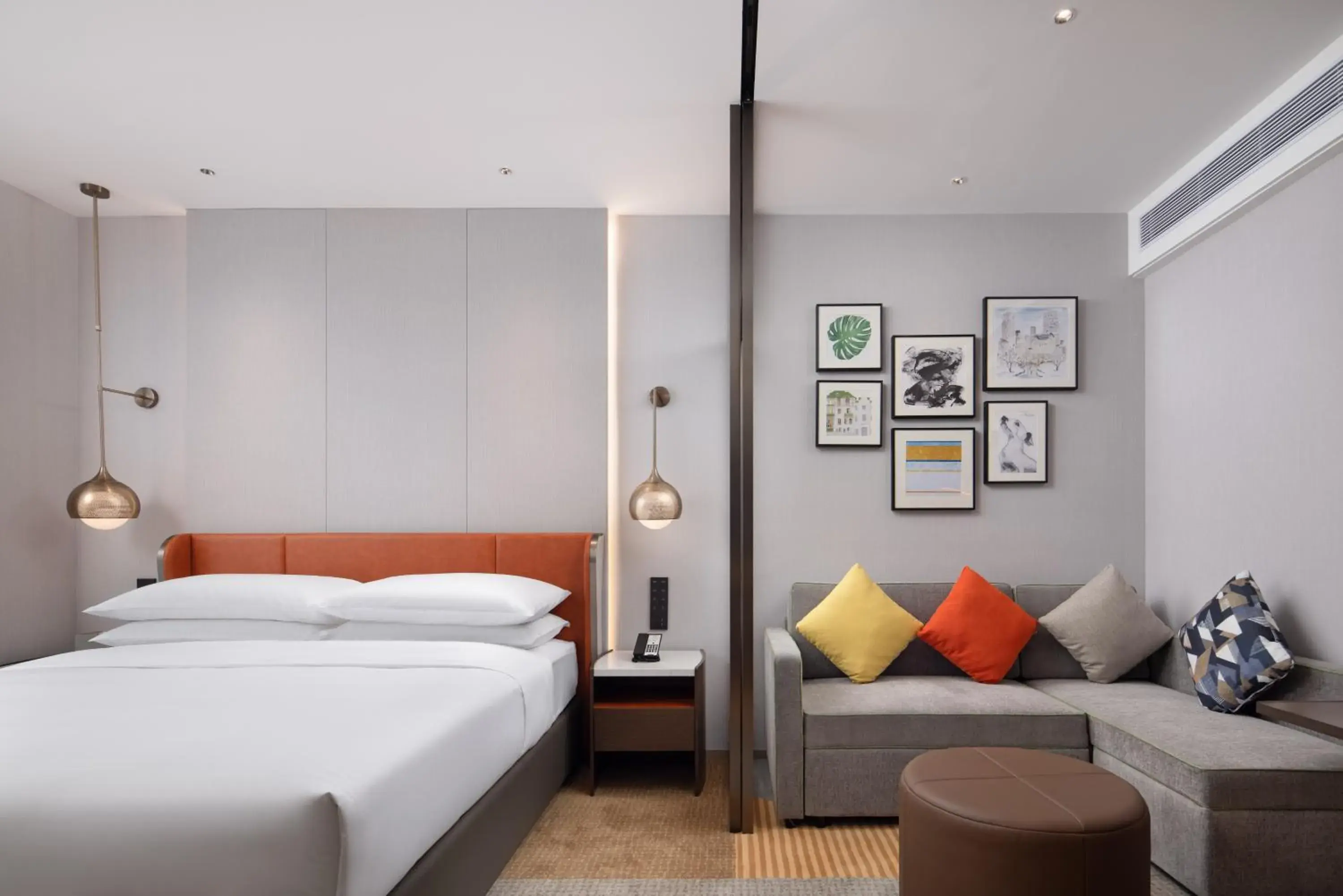 Bed in Home2 Suites By Hilton Shenzhen Dalang Bed in Home2 Suites By Hilton Shenzhen Dalang
