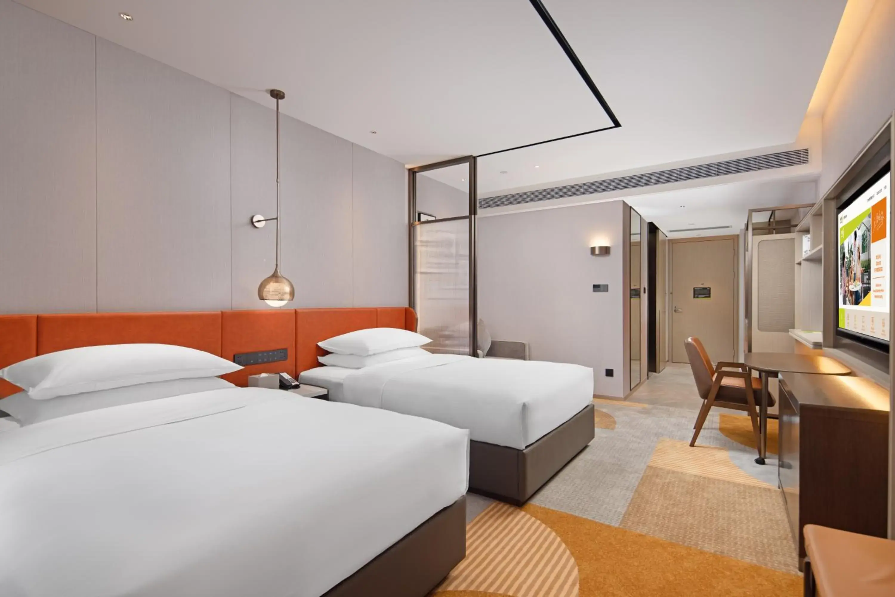 Bed in Home2 Suites By Hilton Shenzhen Dalang Bed in Home2 Suites By Hilton Shenzhen Dalang