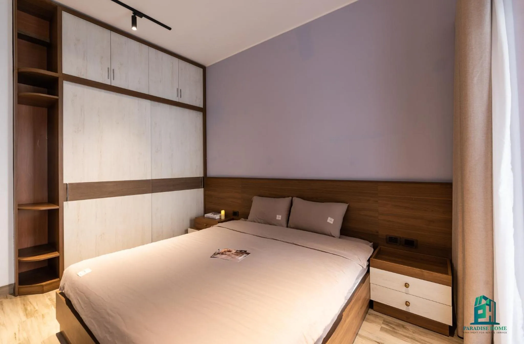 Bed in Luxe Paradise Residence 88 Tu Hoa