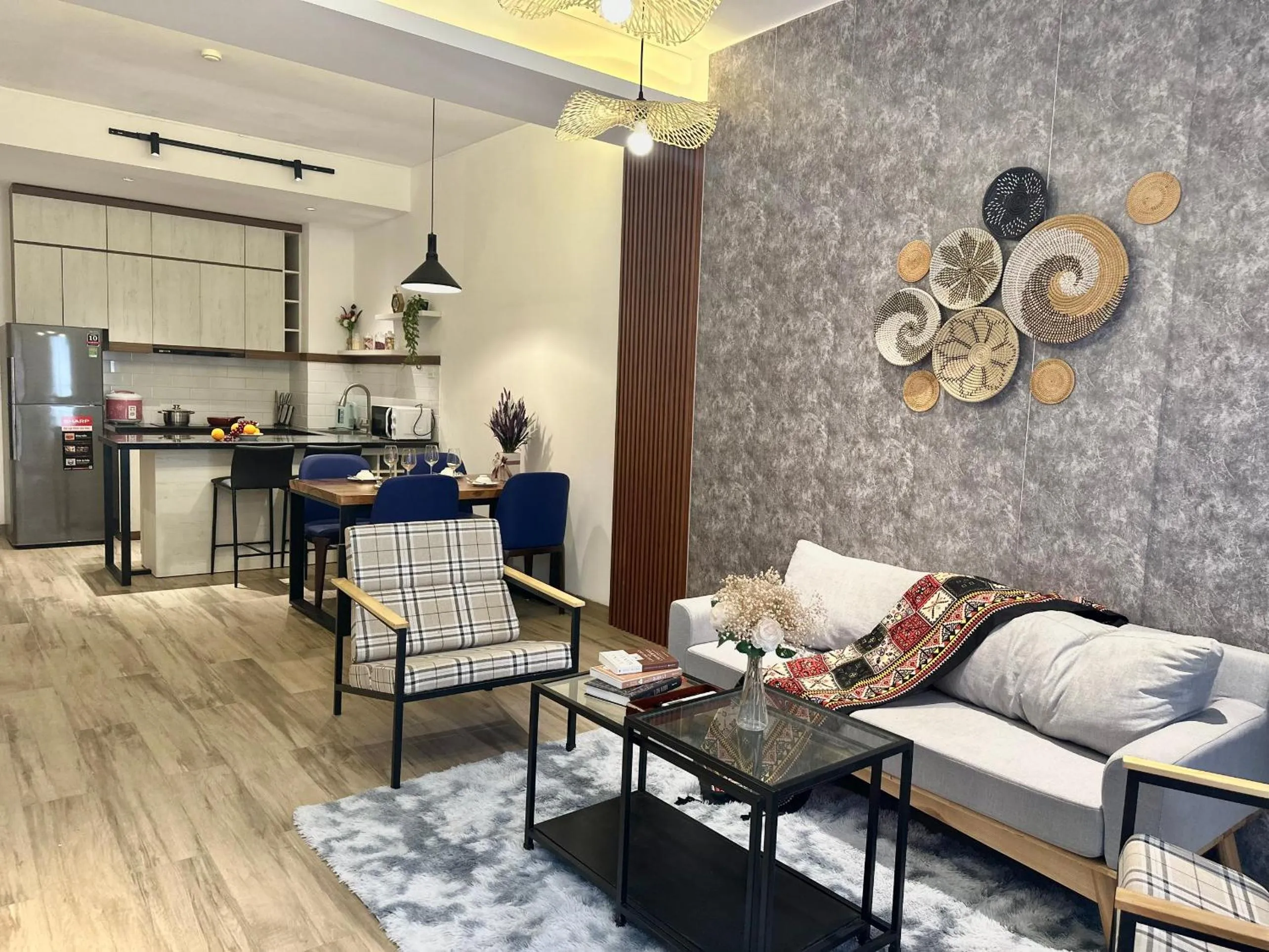 Living room in Luxe Paradise Residence 88 Tu Hoa