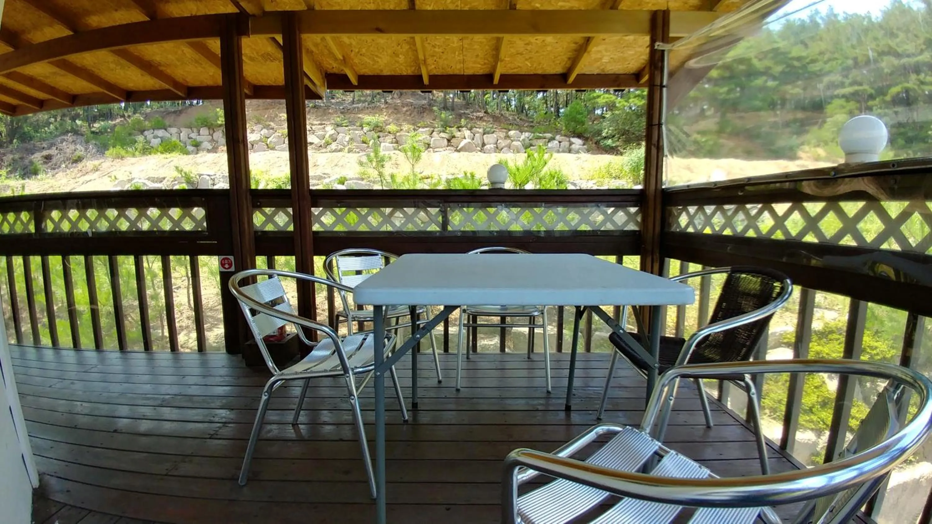 View (from property/room) in Another world pension