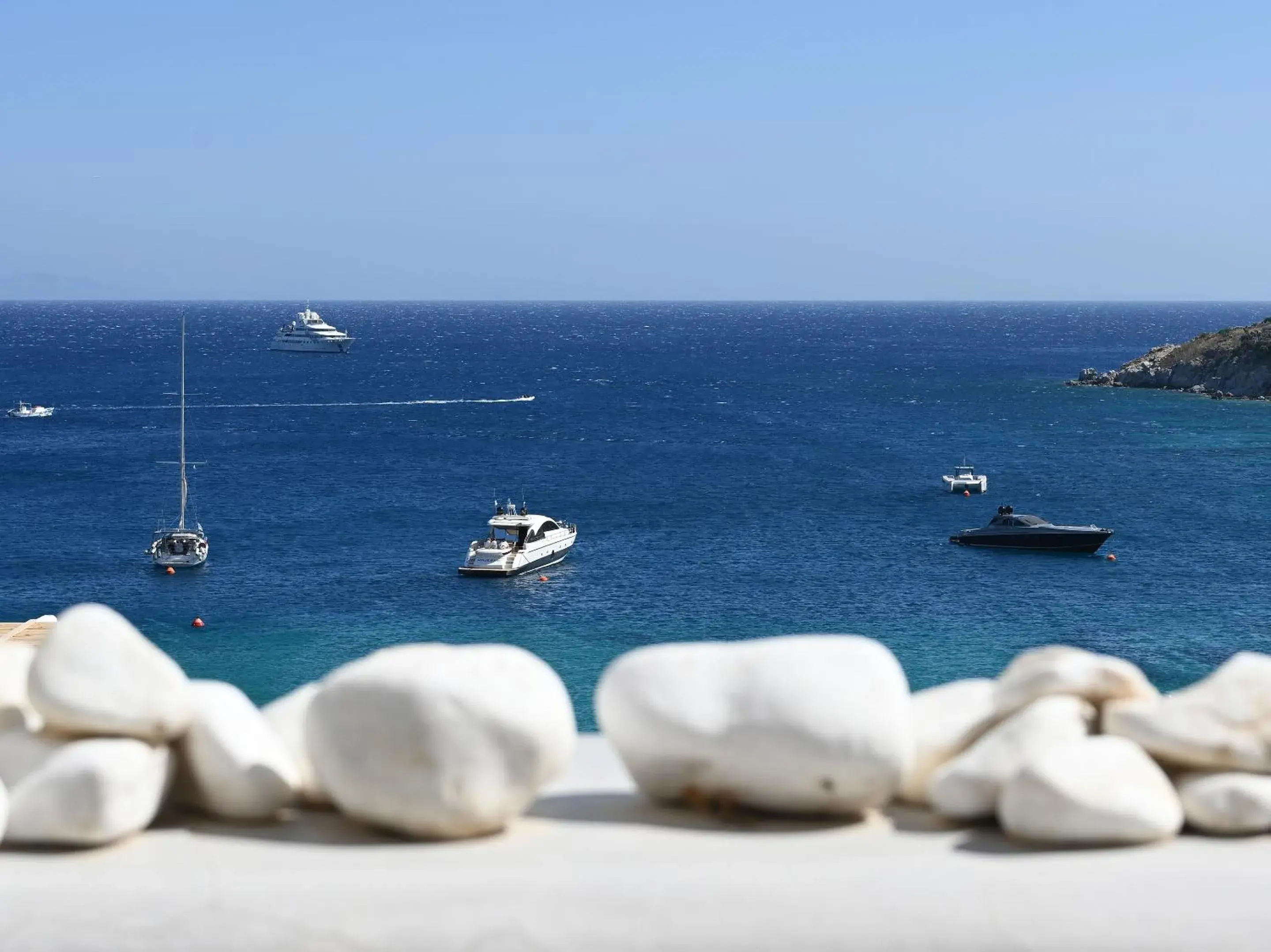 Sea view in Mykonos Blu, A Grecotel Resort to Live Sea view in Mykonos Blu, A Grecotel Resort to Live