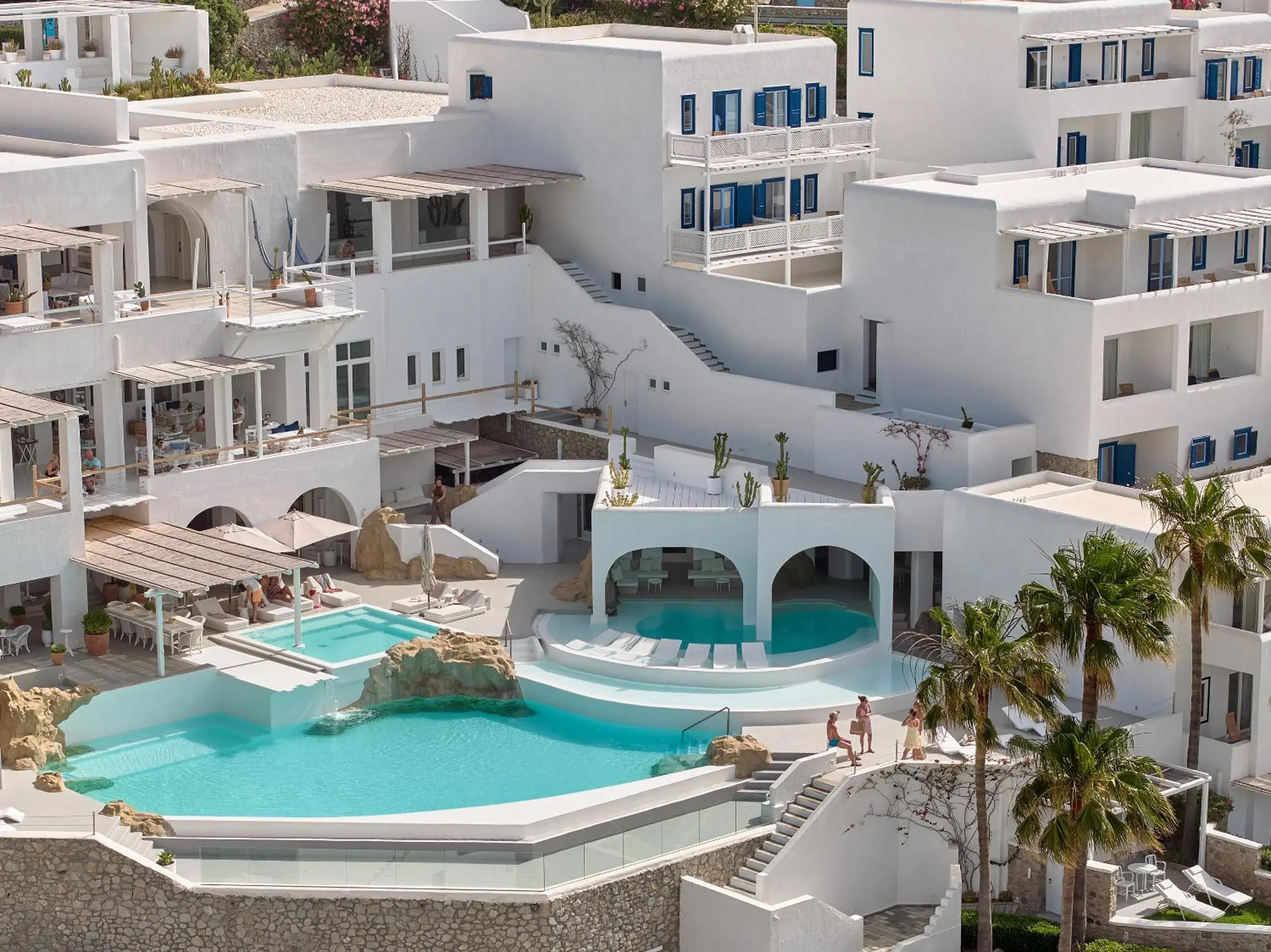 Property building in Mykonos Blu, A Grecotel Resort to Live Property building in Mykonos Blu, A Grecotel Resort to Live
