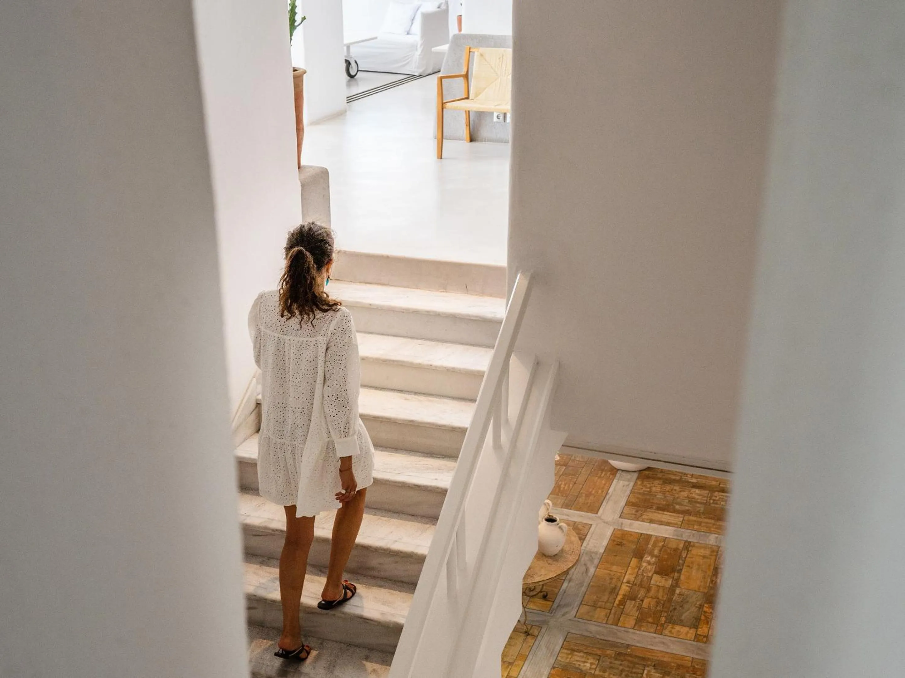 People in Mykonos Blu, A Grecotel Resort to Live