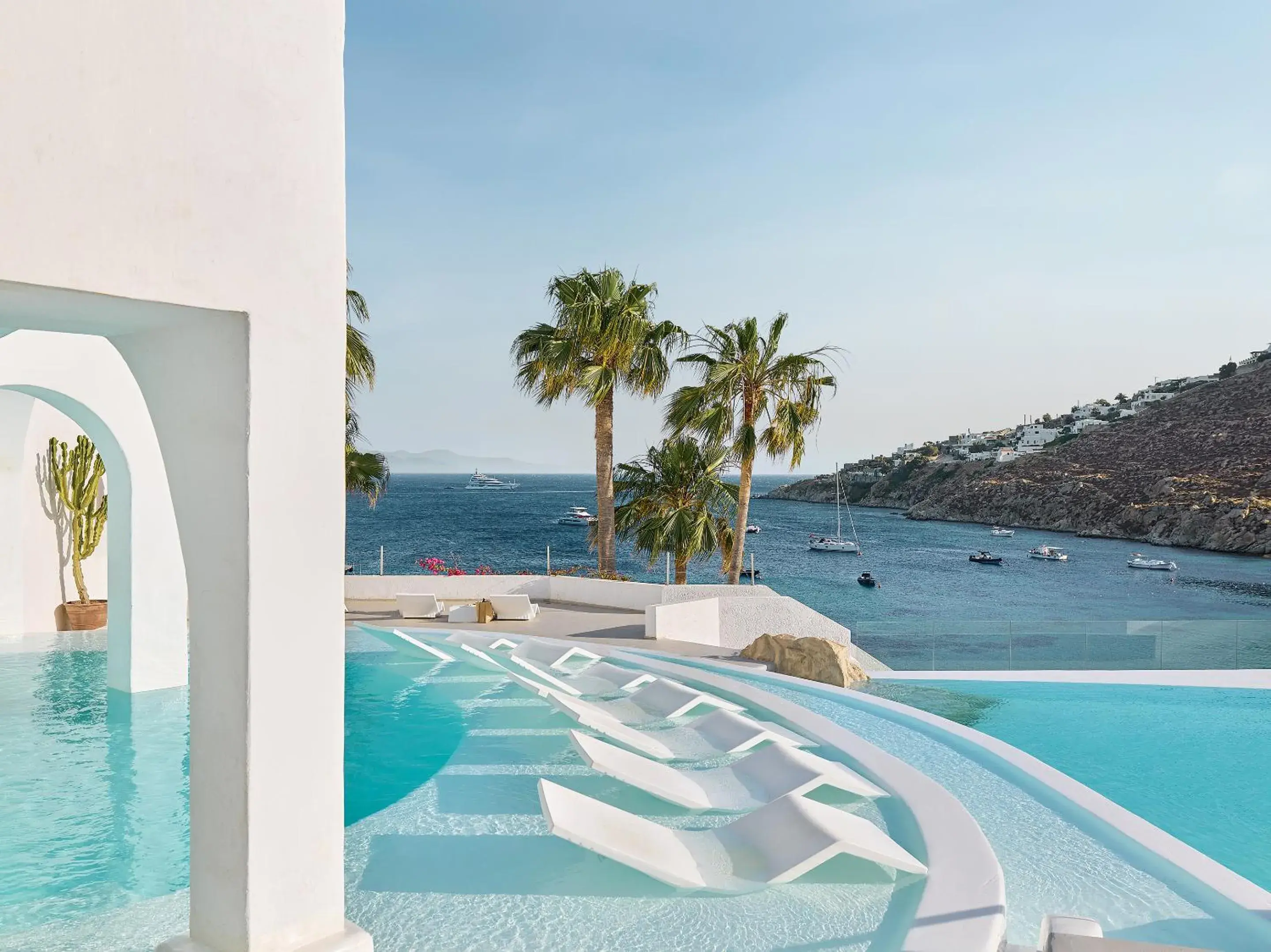 Mountain view in Mykonos Blu, A Grecotel Resort to Live Mountain view in Mykonos Blu, A Grecotel Resort to Live