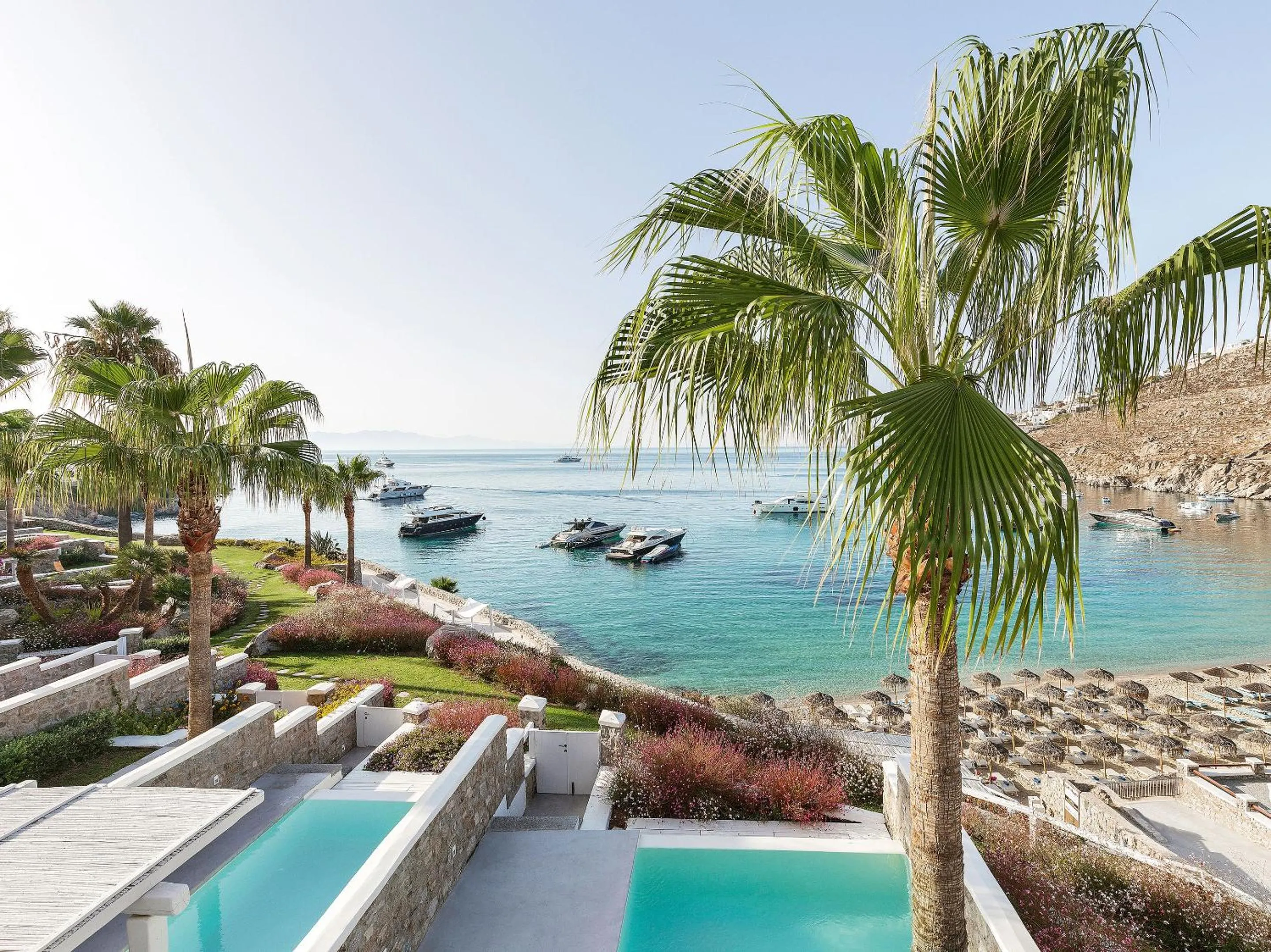 Natural landscape in Mykonos Blu, A Grecotel Resort to Live