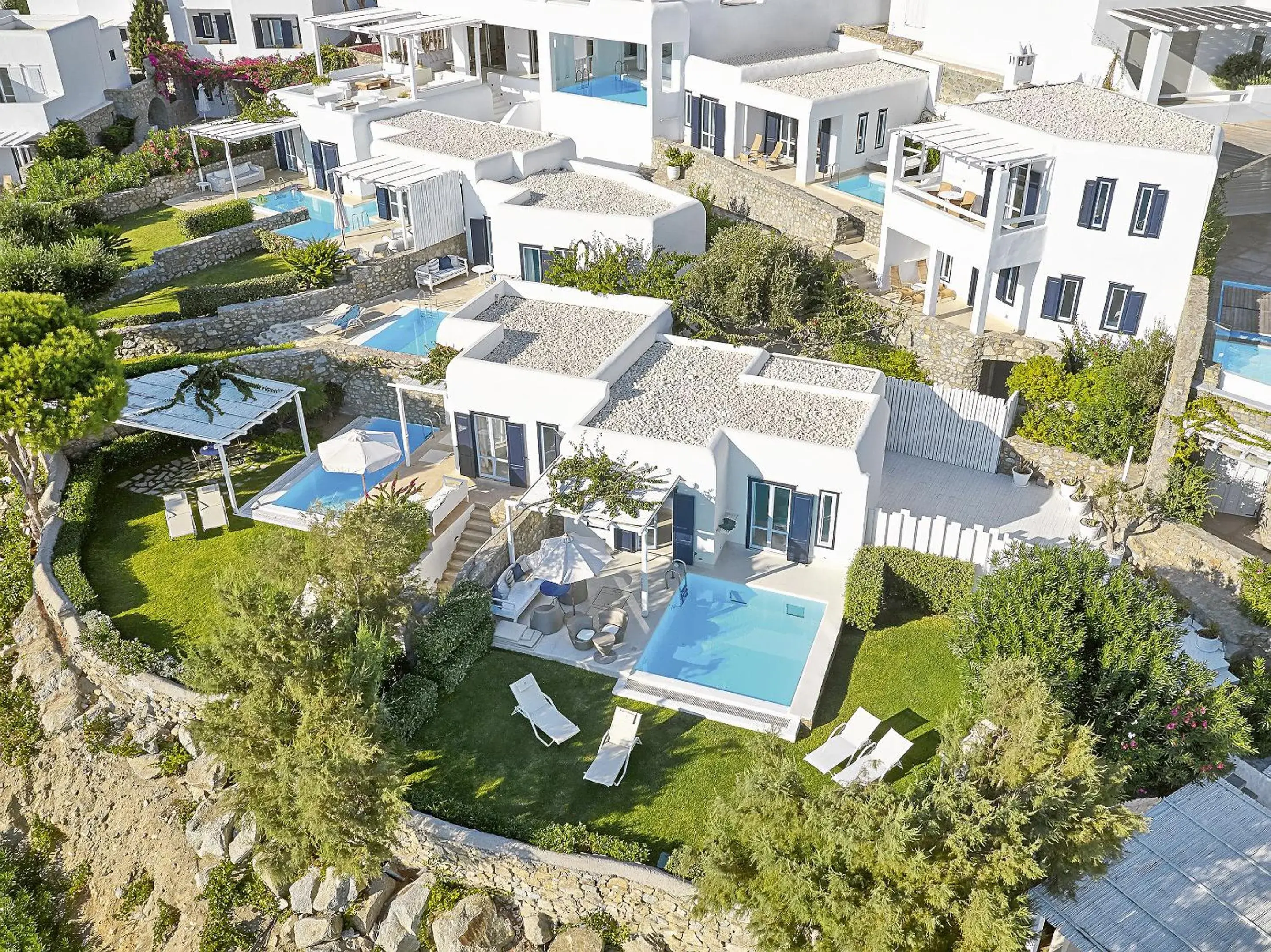 Property building in Mykonos Blu, A Grecotel Resort to Live Property building in Mykonos Blu, A Grecotel Resort to Live