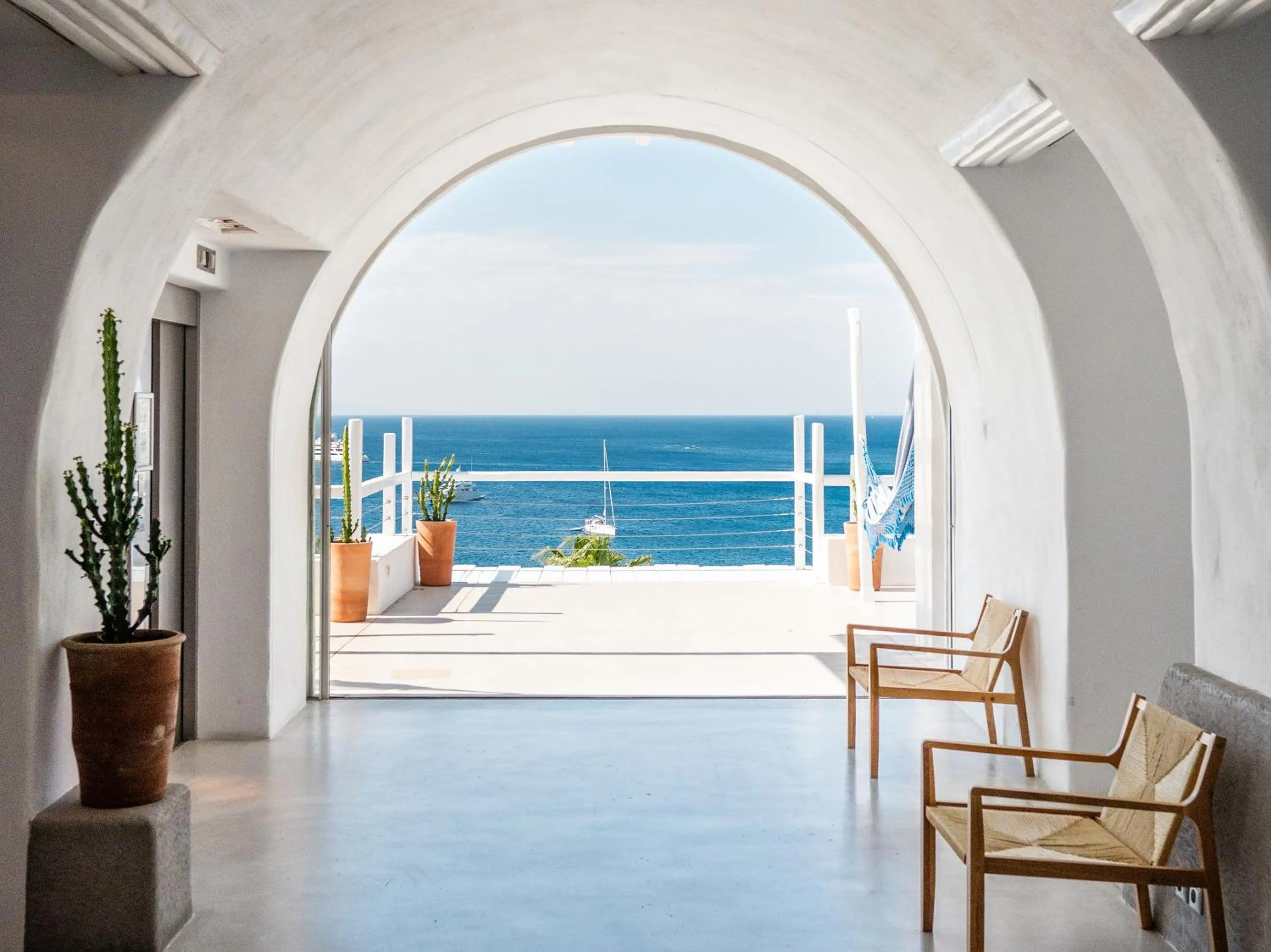 Sea view in Mykonos Blu, A Grecotel Resort to Live