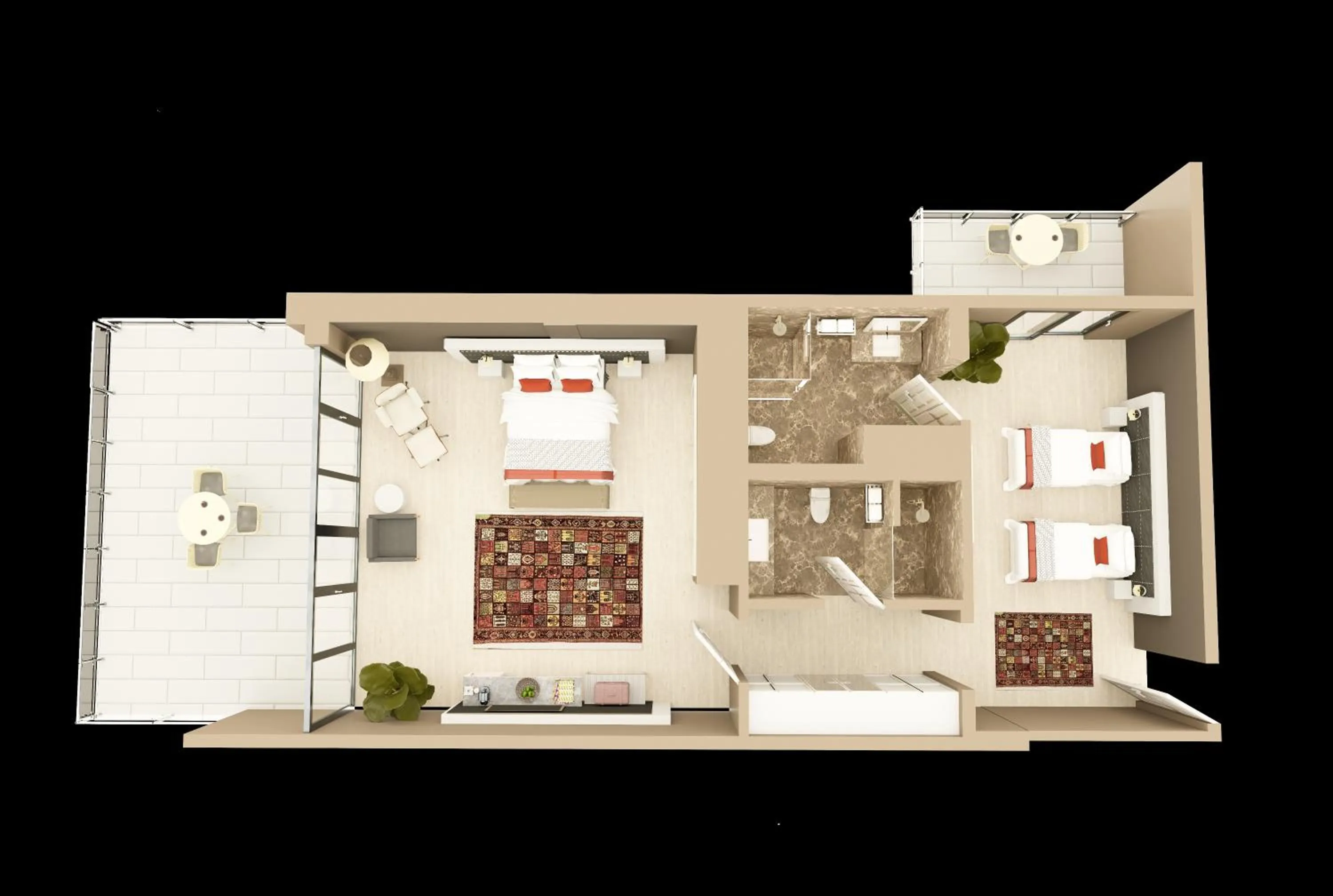 Photo of the whole room in Wome Prime Hotel - Halal All Inclusive