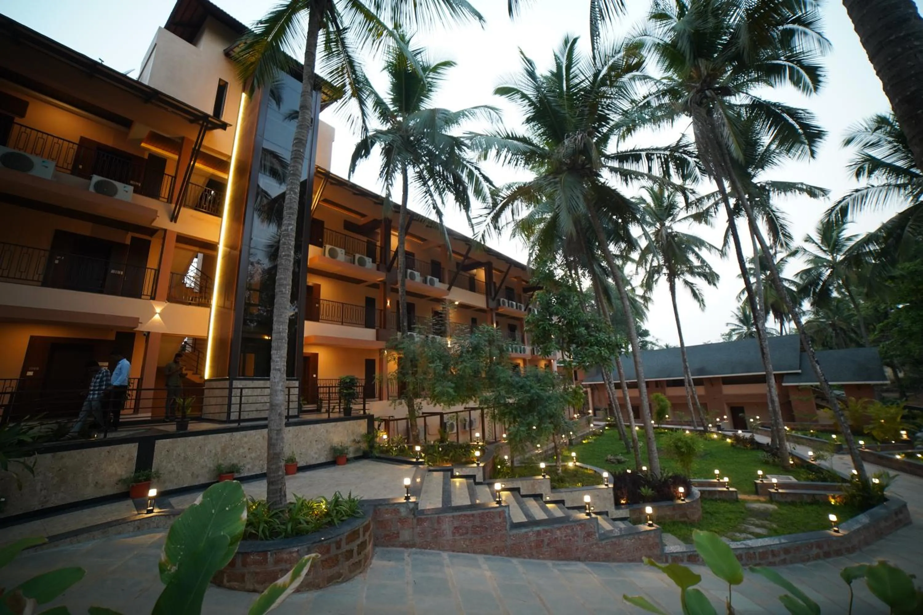 Garden in Aananda Wellness and Resorts