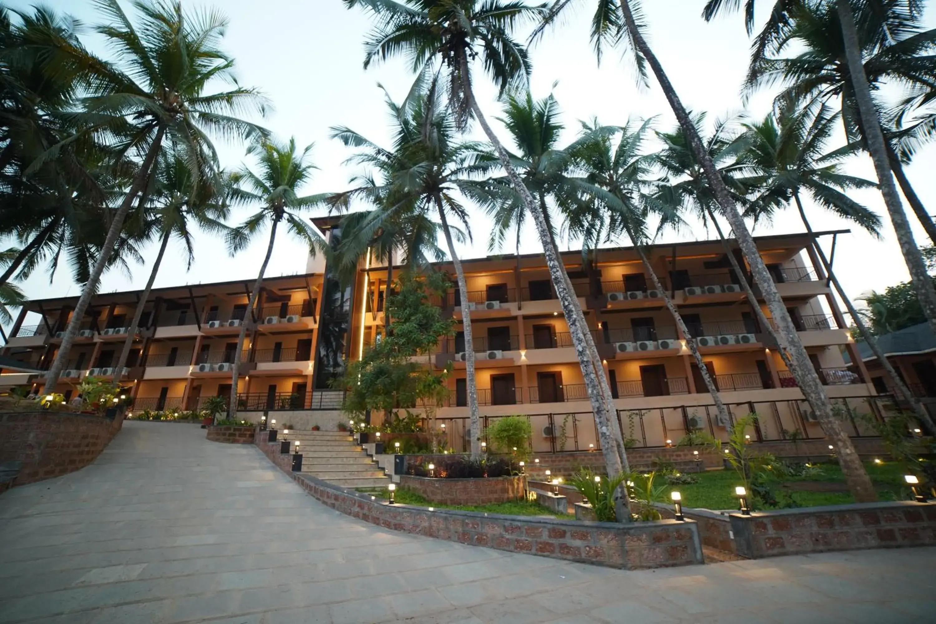 Property building in Aananda Wellness and Resorts Property building in Aananda Wellness and Resorts