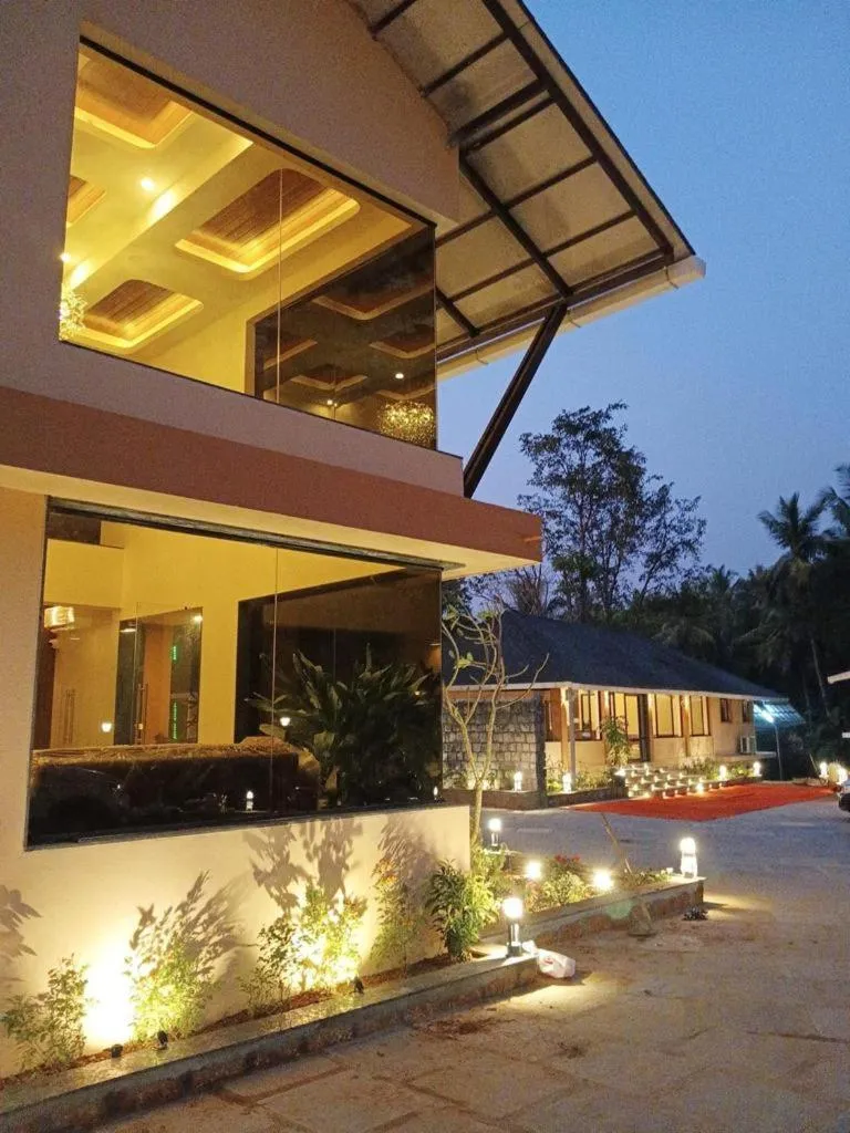 Property building in Aananda Wellness and Resorts