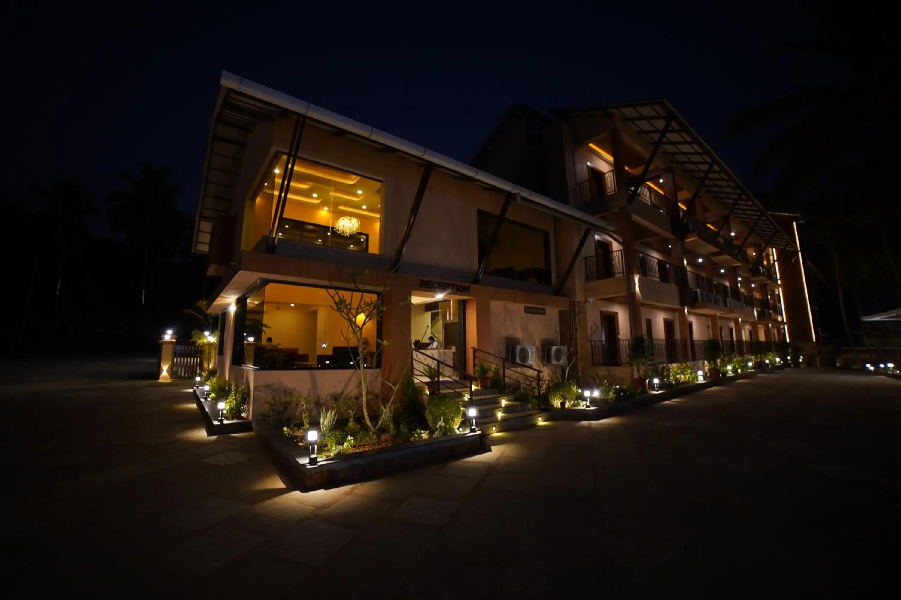 Property building in Aananda Wellness and Resorts Property building in Aananda Wellness and Resorts