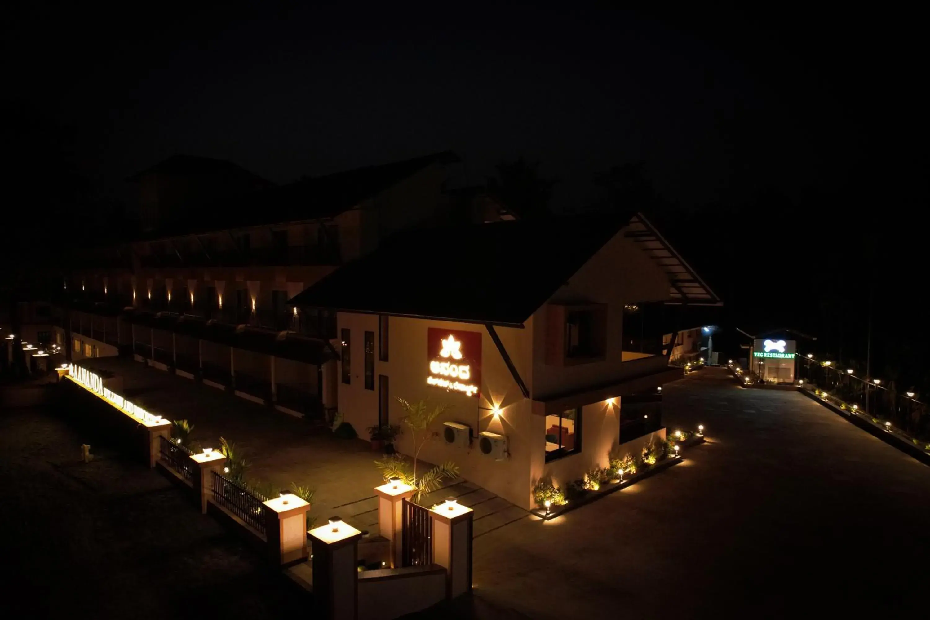 Property building in Aananda Wellness and Resorts Property building in Aananda Wellness and Resorts