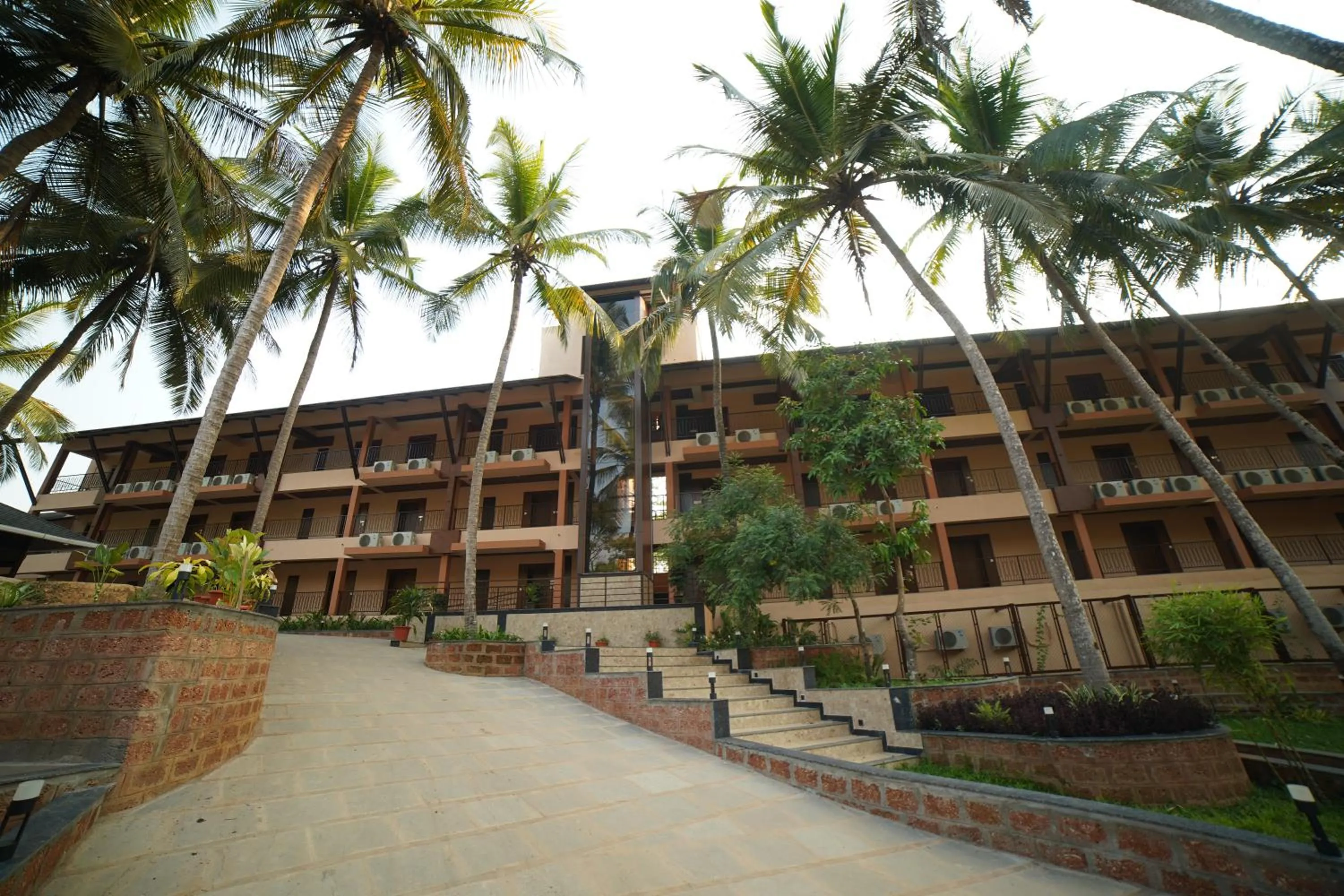 Property building in Aananda Wellness and Resorts