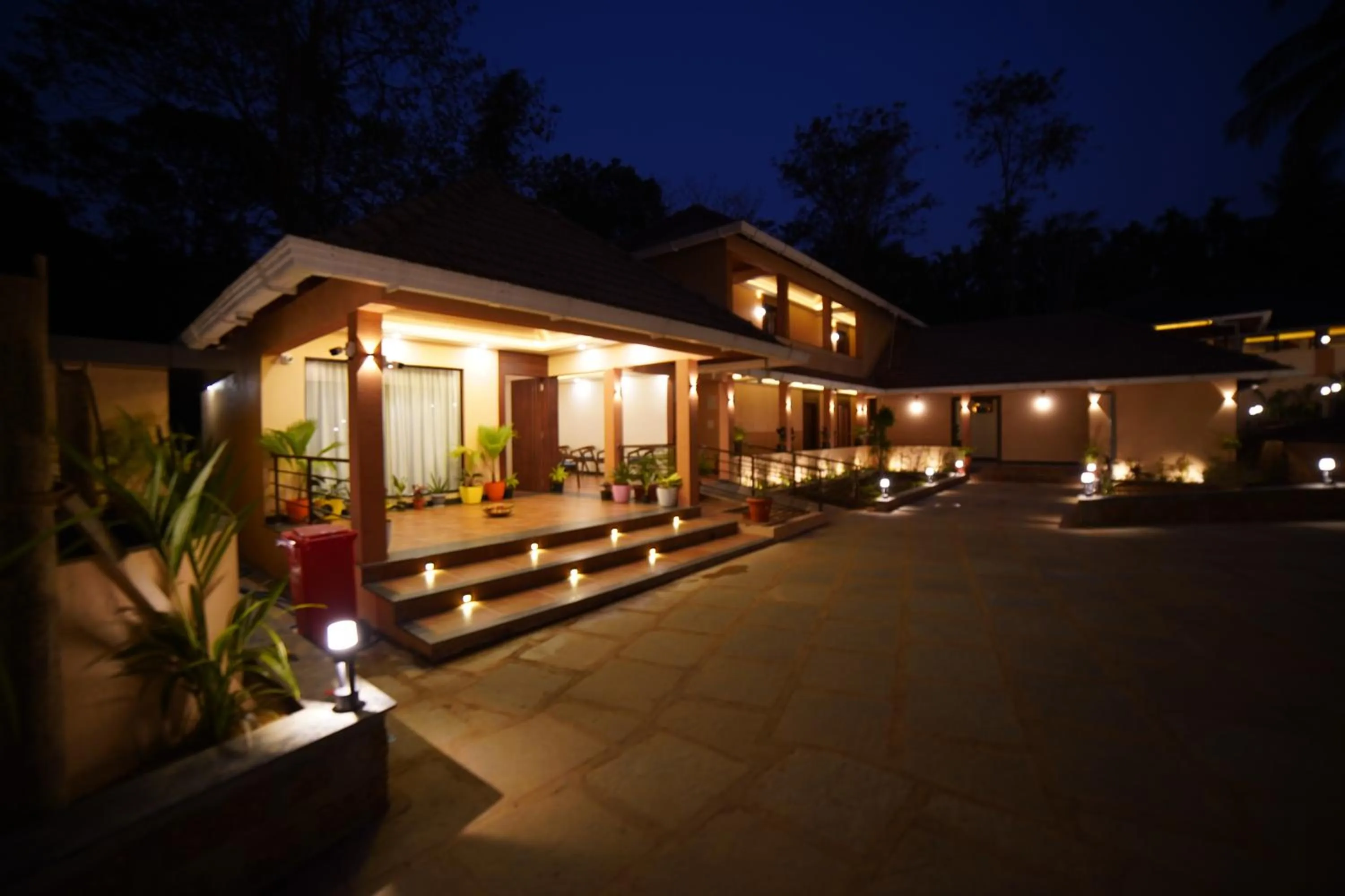 Property building in Aananda Wellness and Resorts
