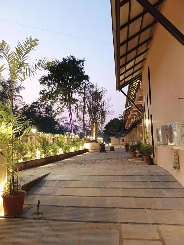 Property building in Aananda Wellness and Resorts