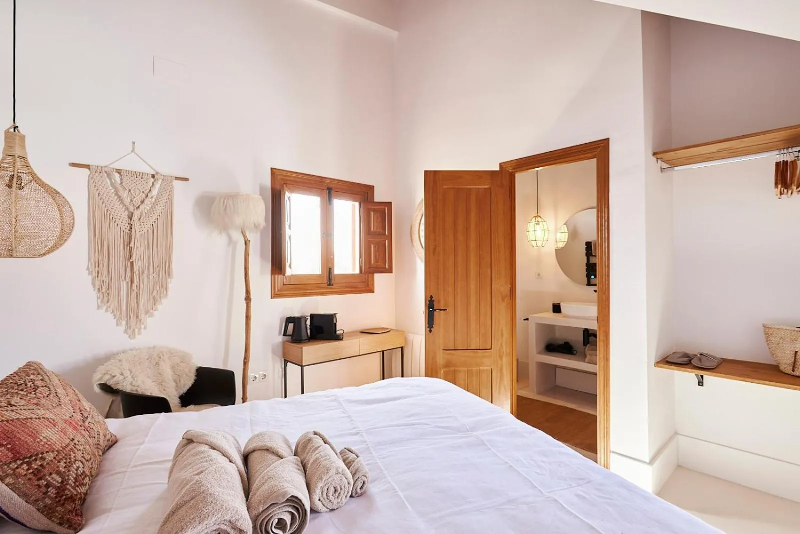 Bed in Finca las Calmas boutique hotel & retreats