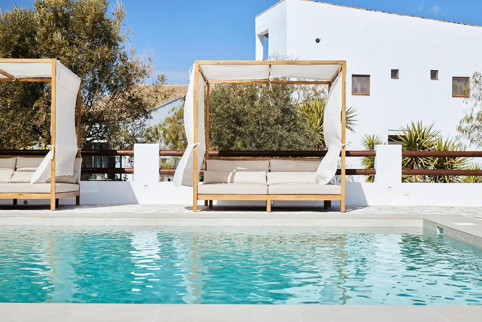 Swimming pool in Finca las Calmas boutique hotel & retreats