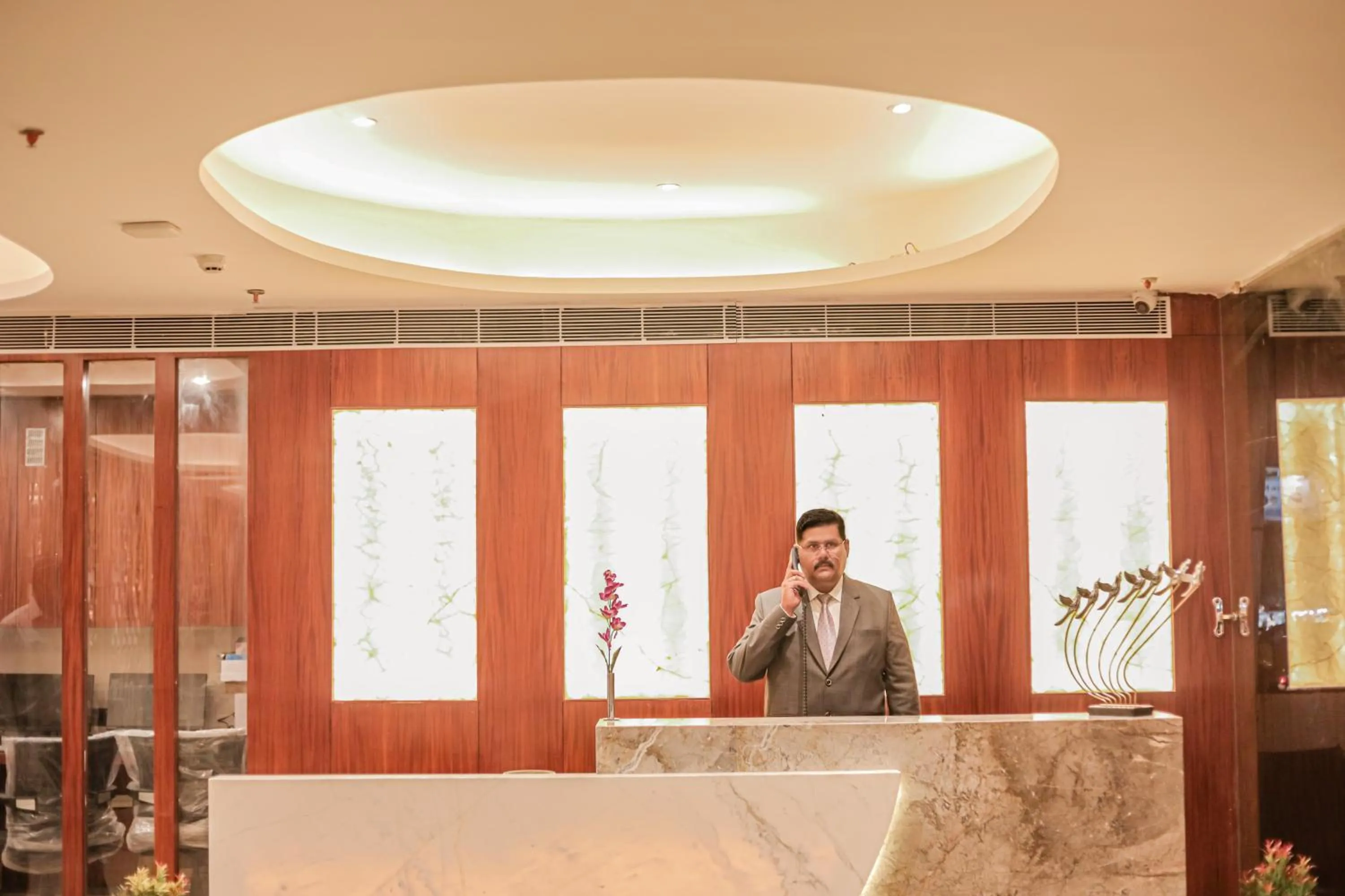 Lobby or reception in Regenta Place Bhopal by Royal Orchid Hotels Limited