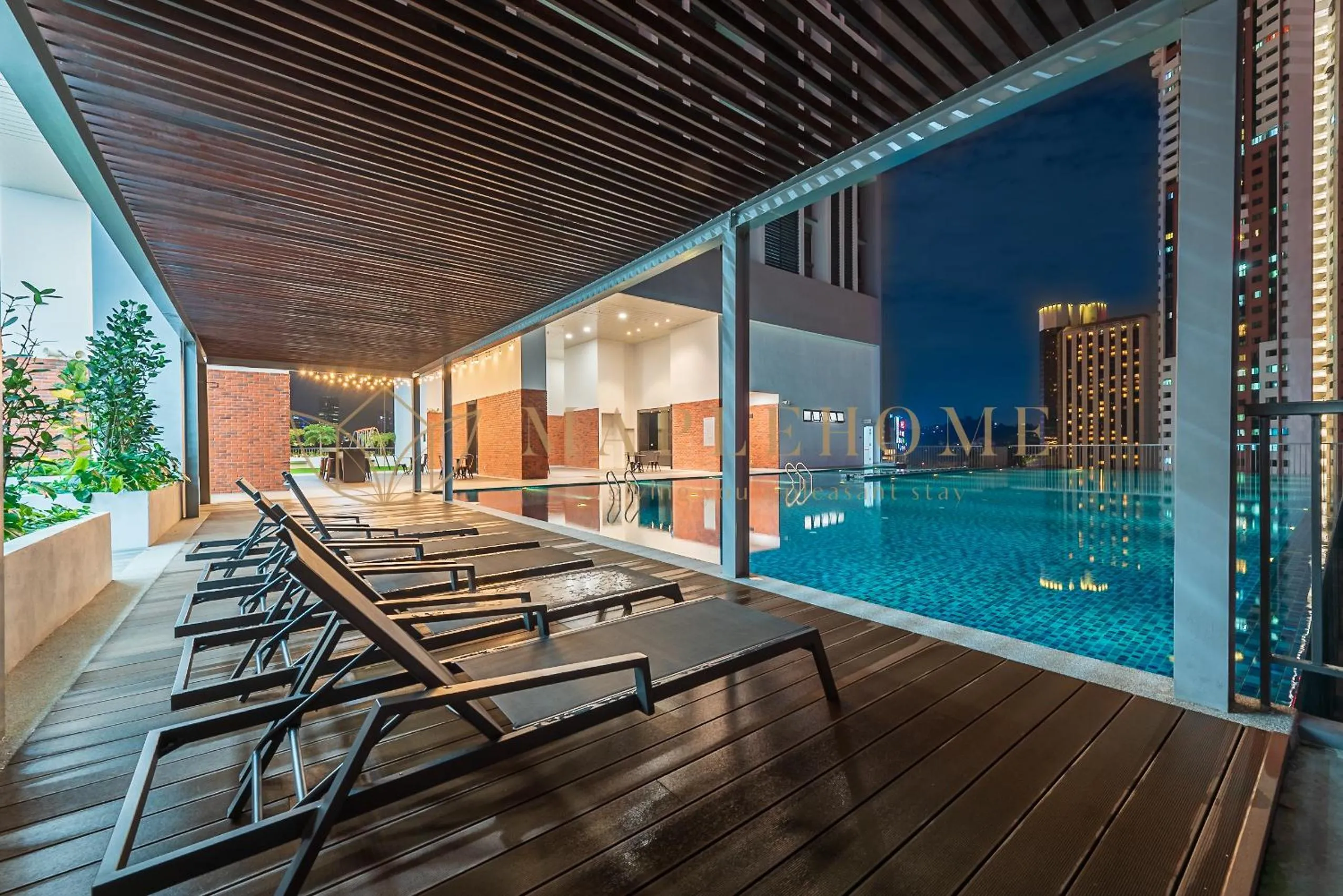 Swimming pool in Chambers Premier Suites Kuala Lumpur