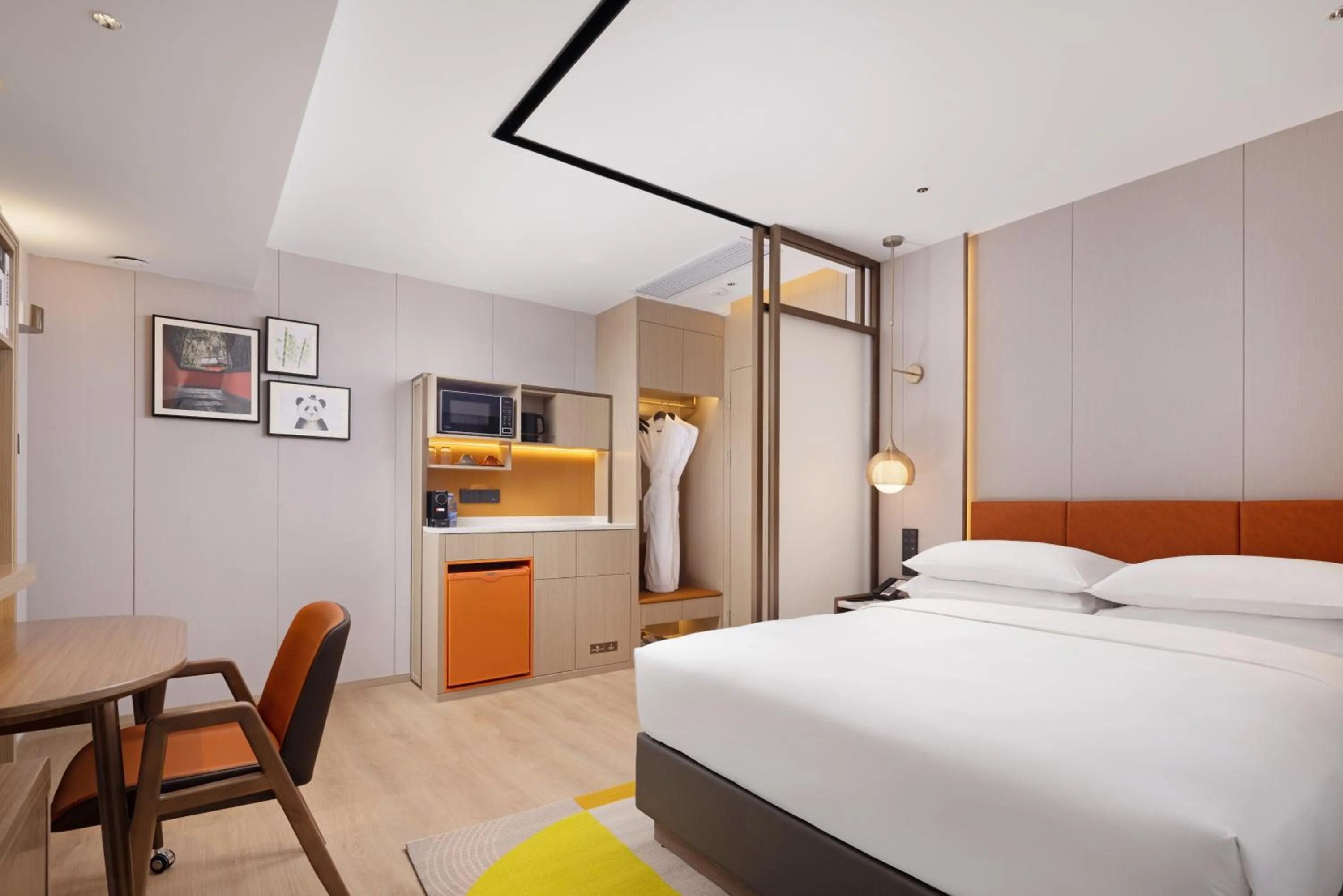 Bed in Home2 Suites by Hilton Chengdu Kuanzhai Alley