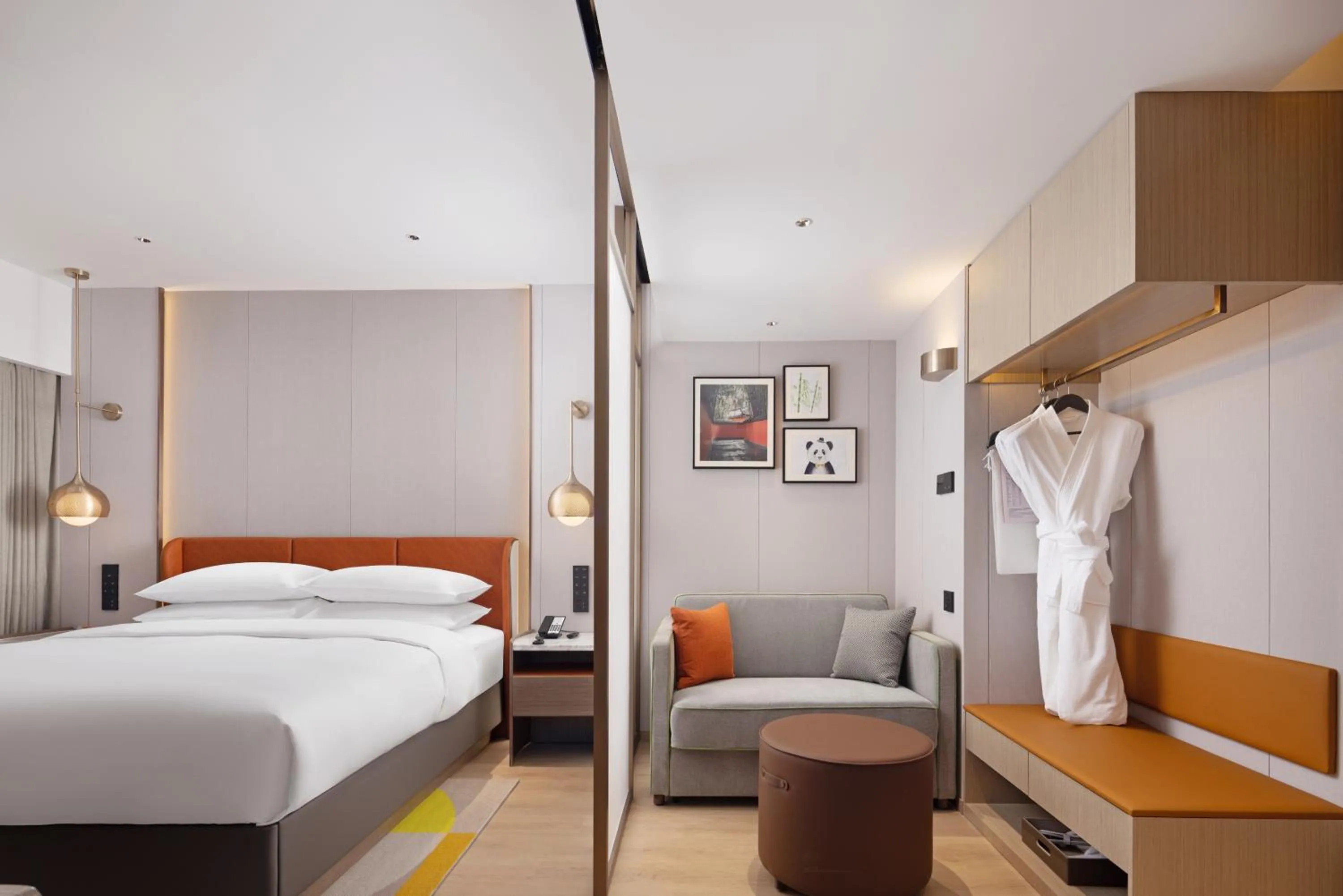 Bed in Home2 Suites by Hilton Chengdu Kuanzhai Alley