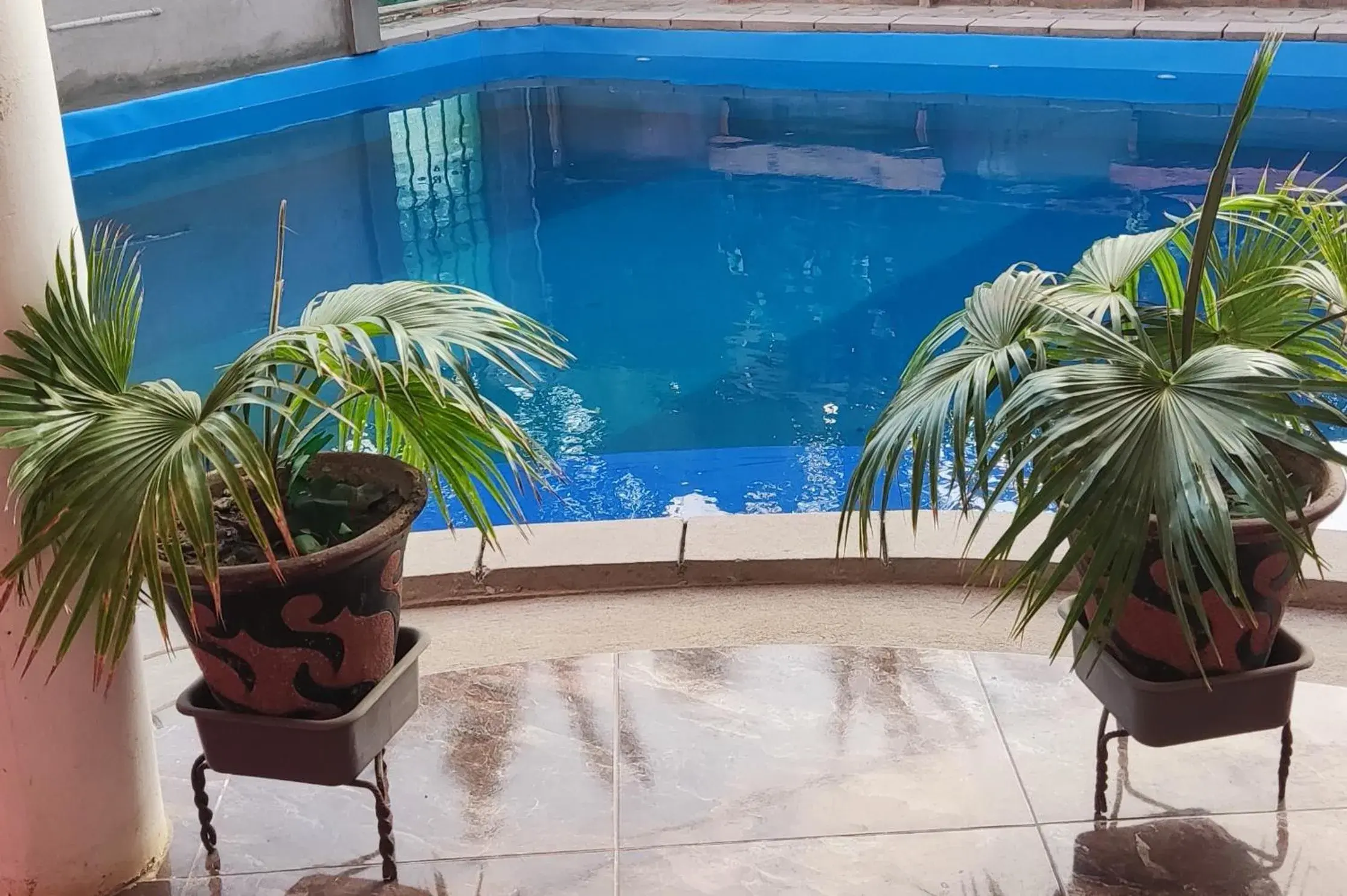 Swimming pool in Hary's Aparthotel Swimming pool in Hary's Aparthotel