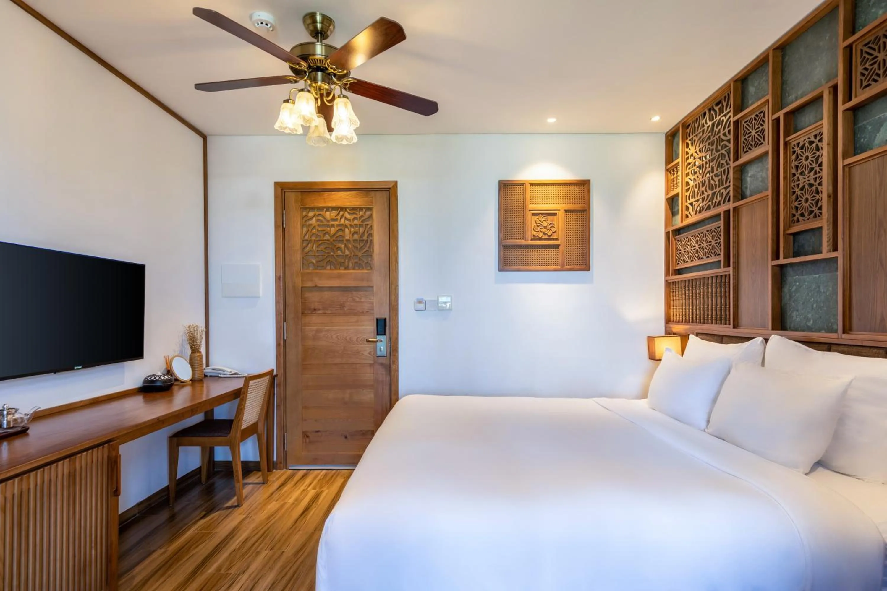 Bed in Bonny Boutique Hotel Da Nang