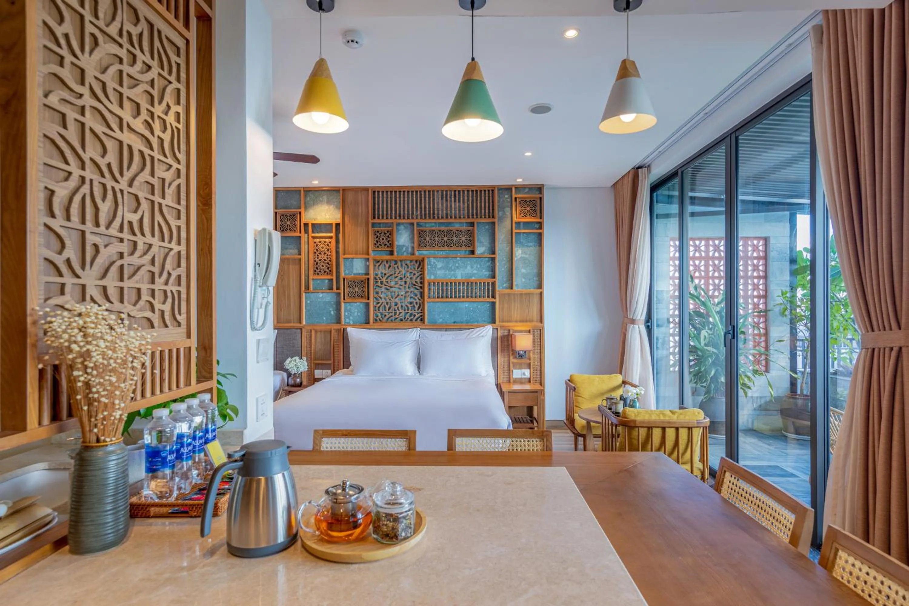 Bed in Bonny Boutique Hotel Da Nang
