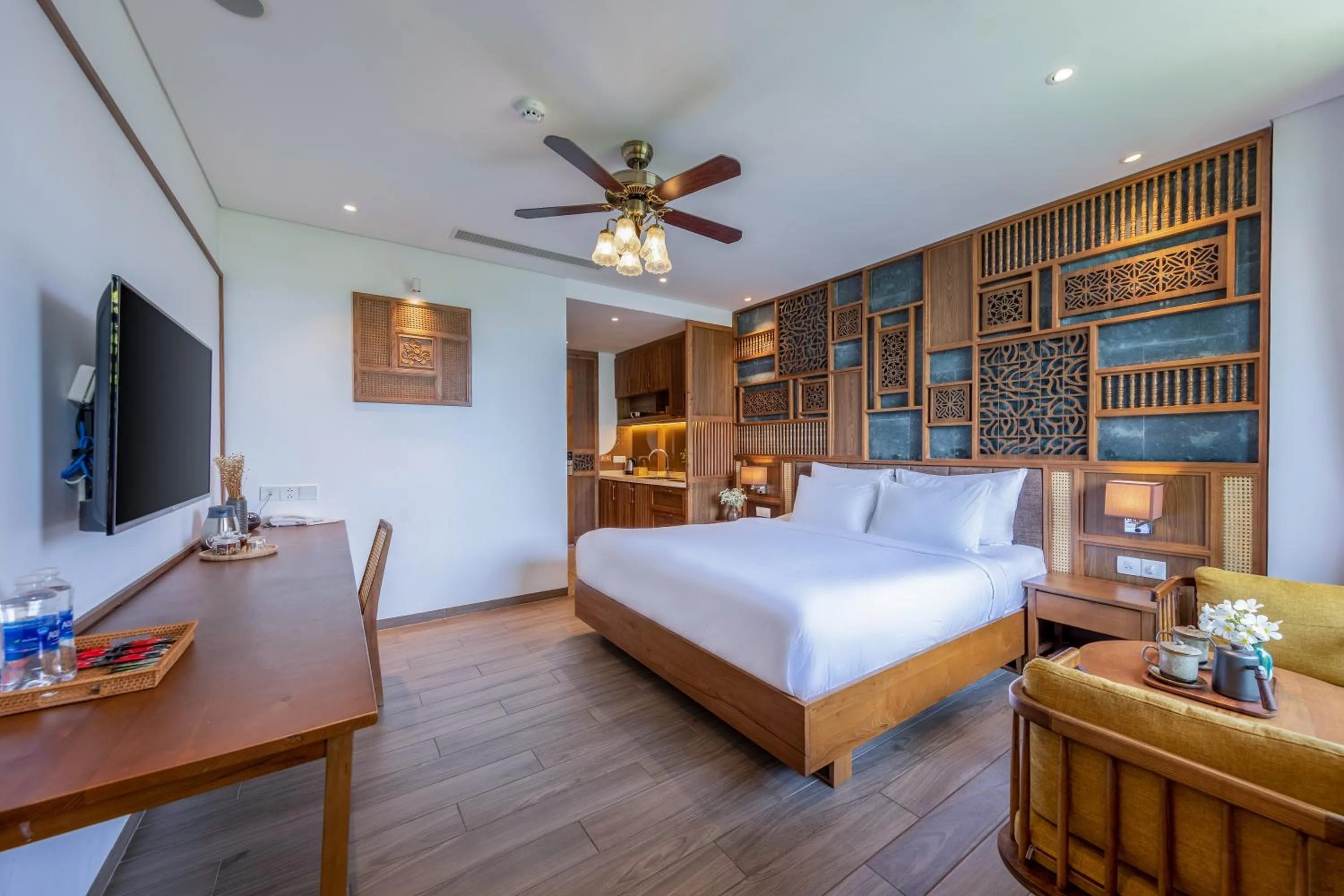 Bed in Bonny Boutique Hotel Da Nang