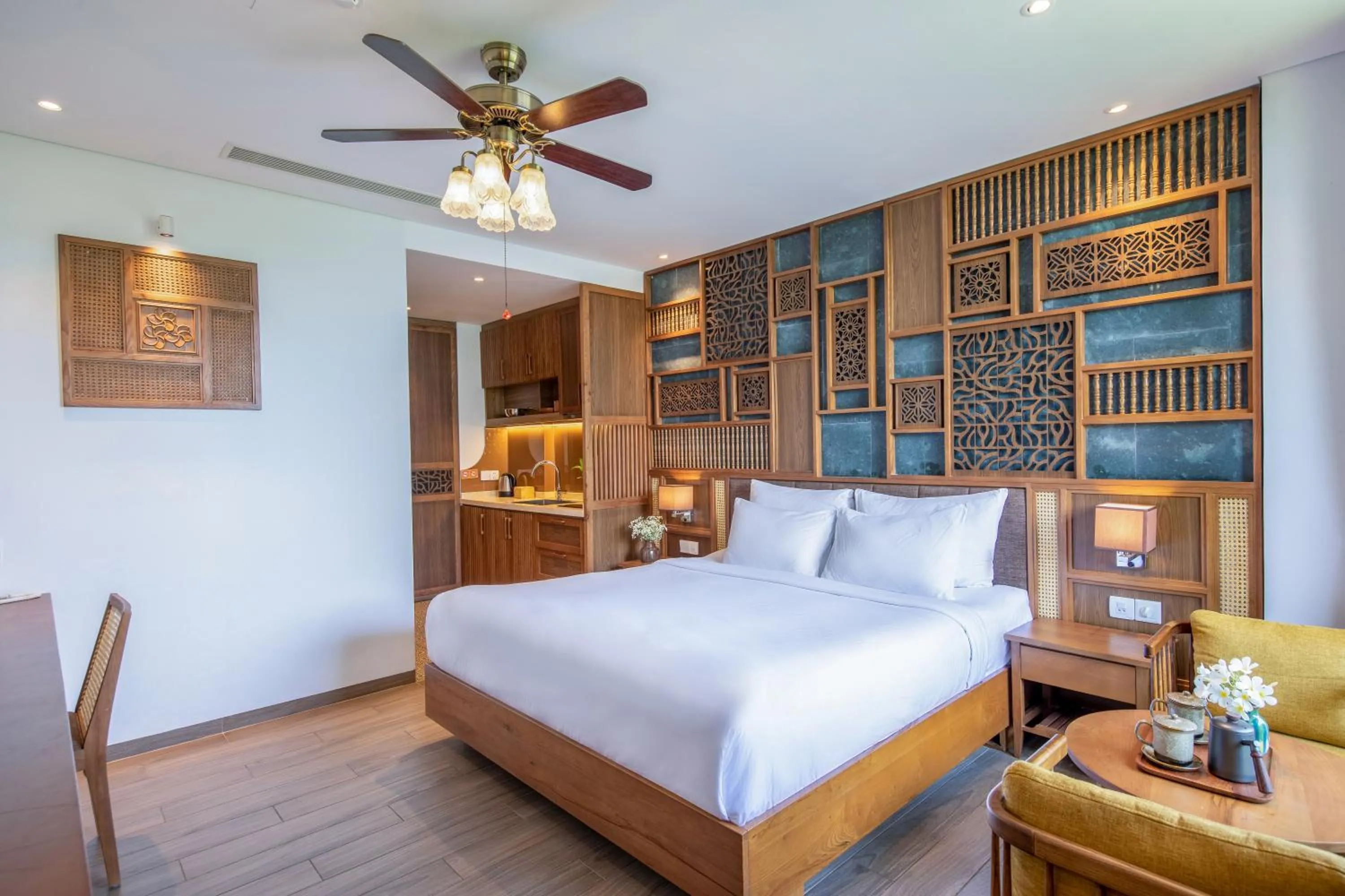 Bed in Bonny Boutique Hotel Da Nang