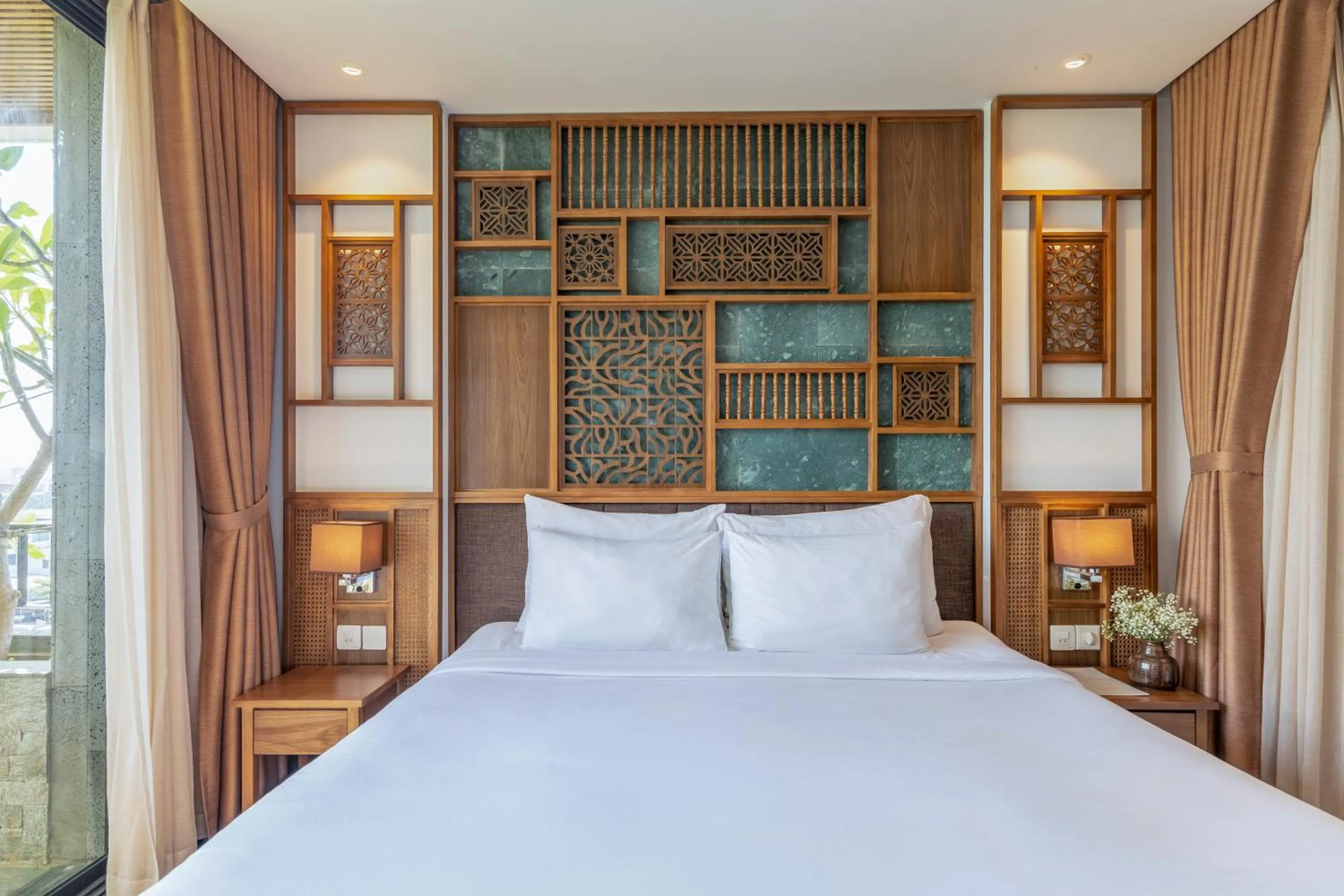 Bed in Bonny Boutique Hotel Da Nang