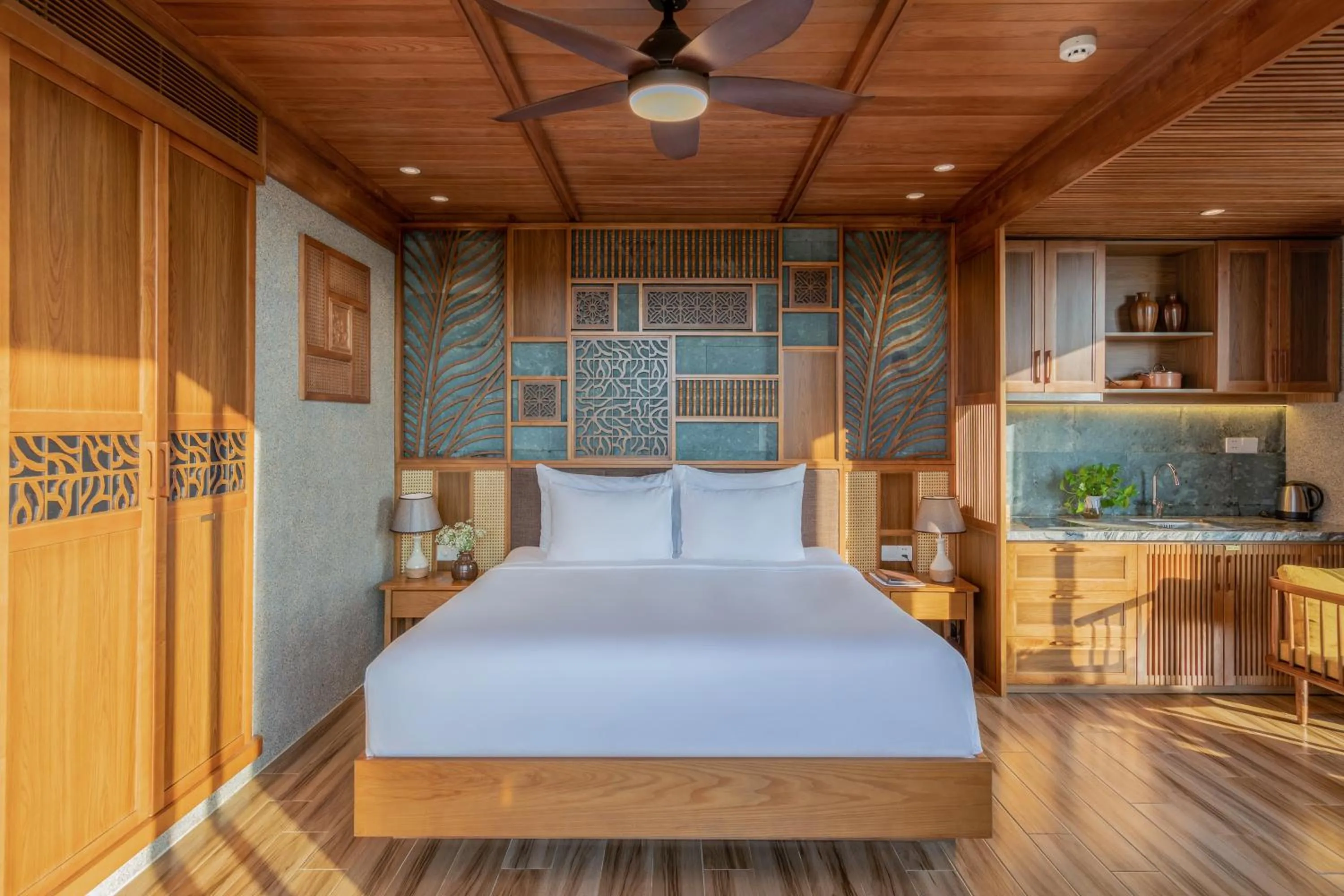 Bed in Bonny Boutique Hotel Da Nang