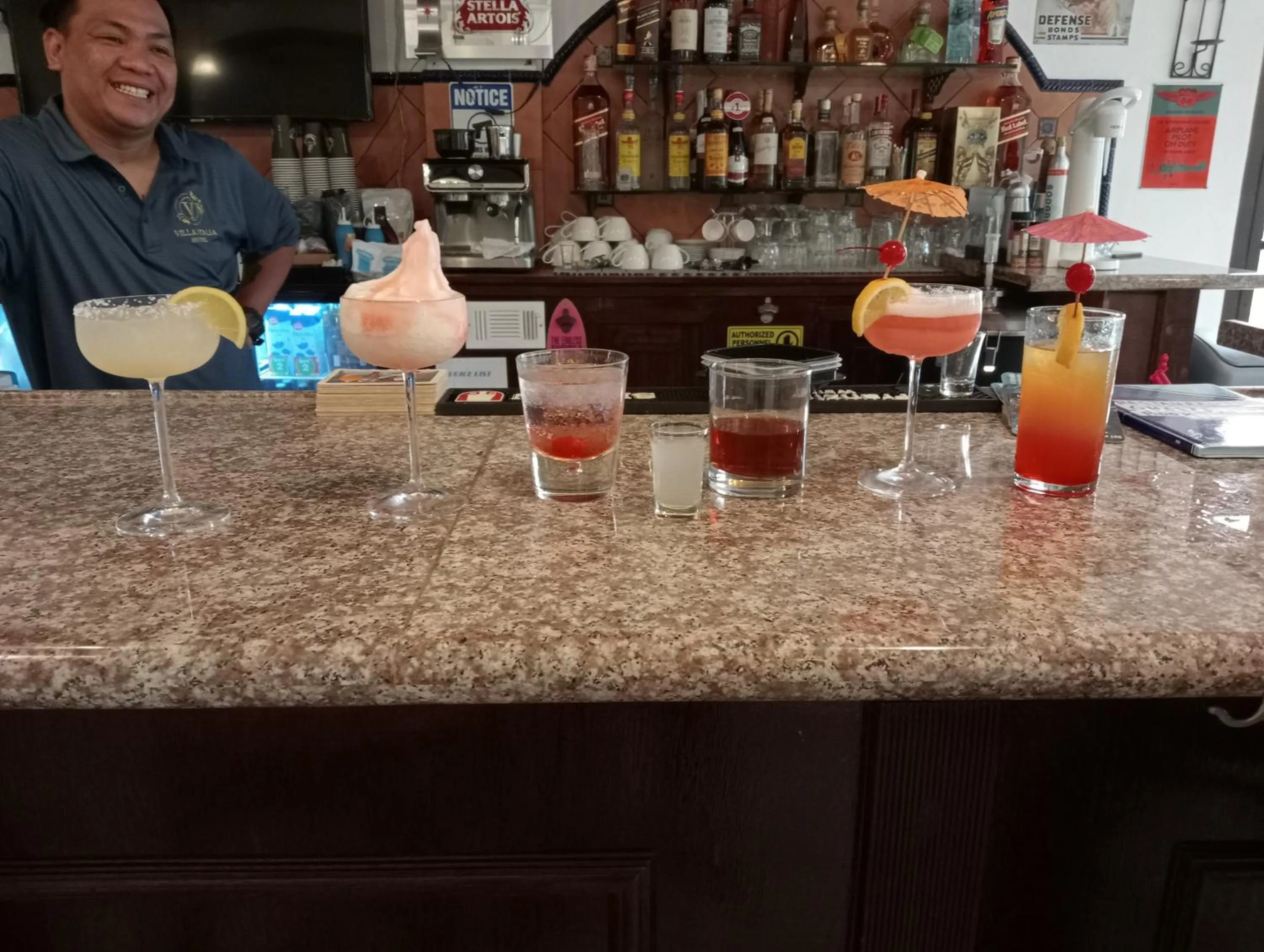 Lounge or bar in Villa Italia Hotel