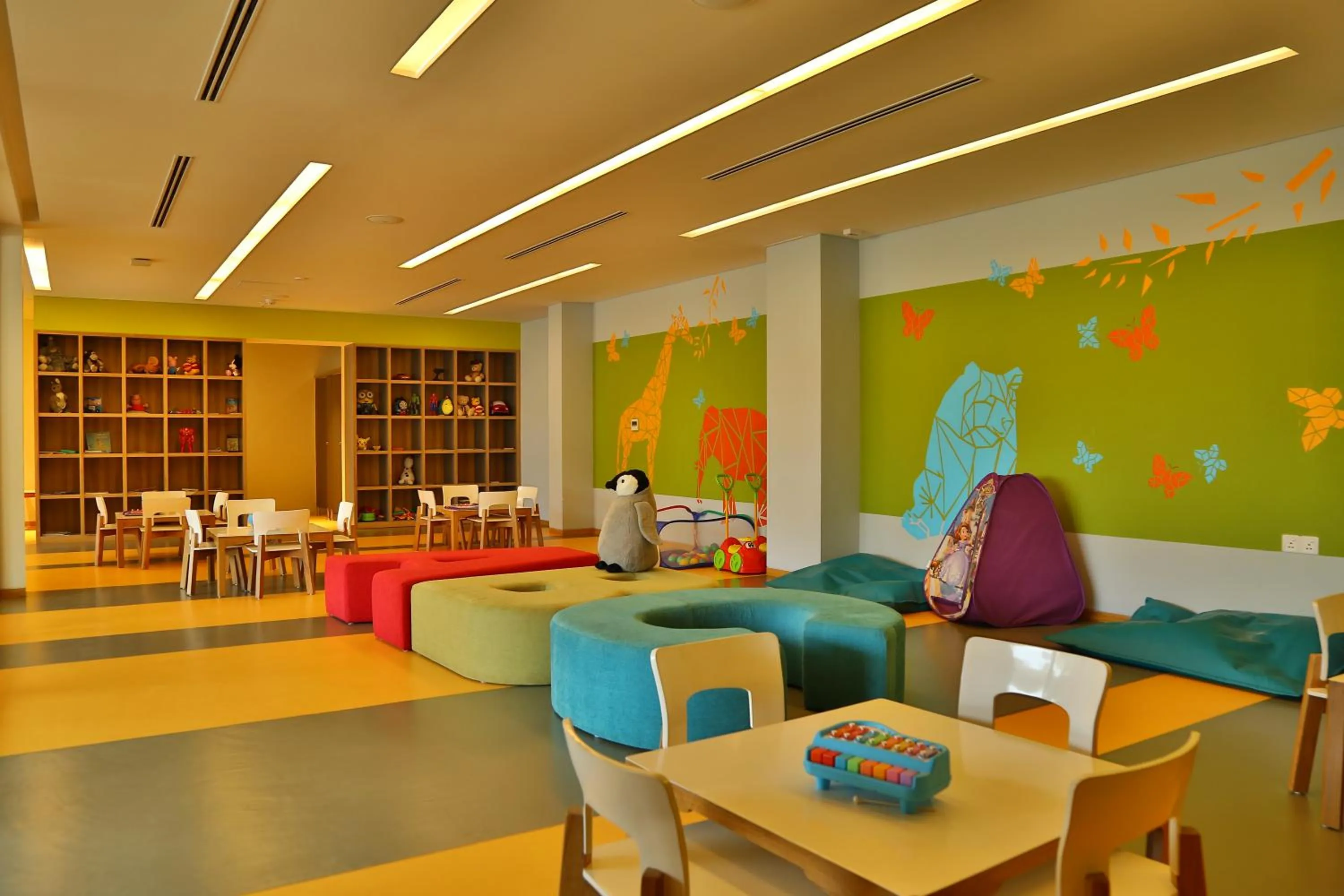 Seating area in BLVD Club - Near BENGALURU AIRPORT