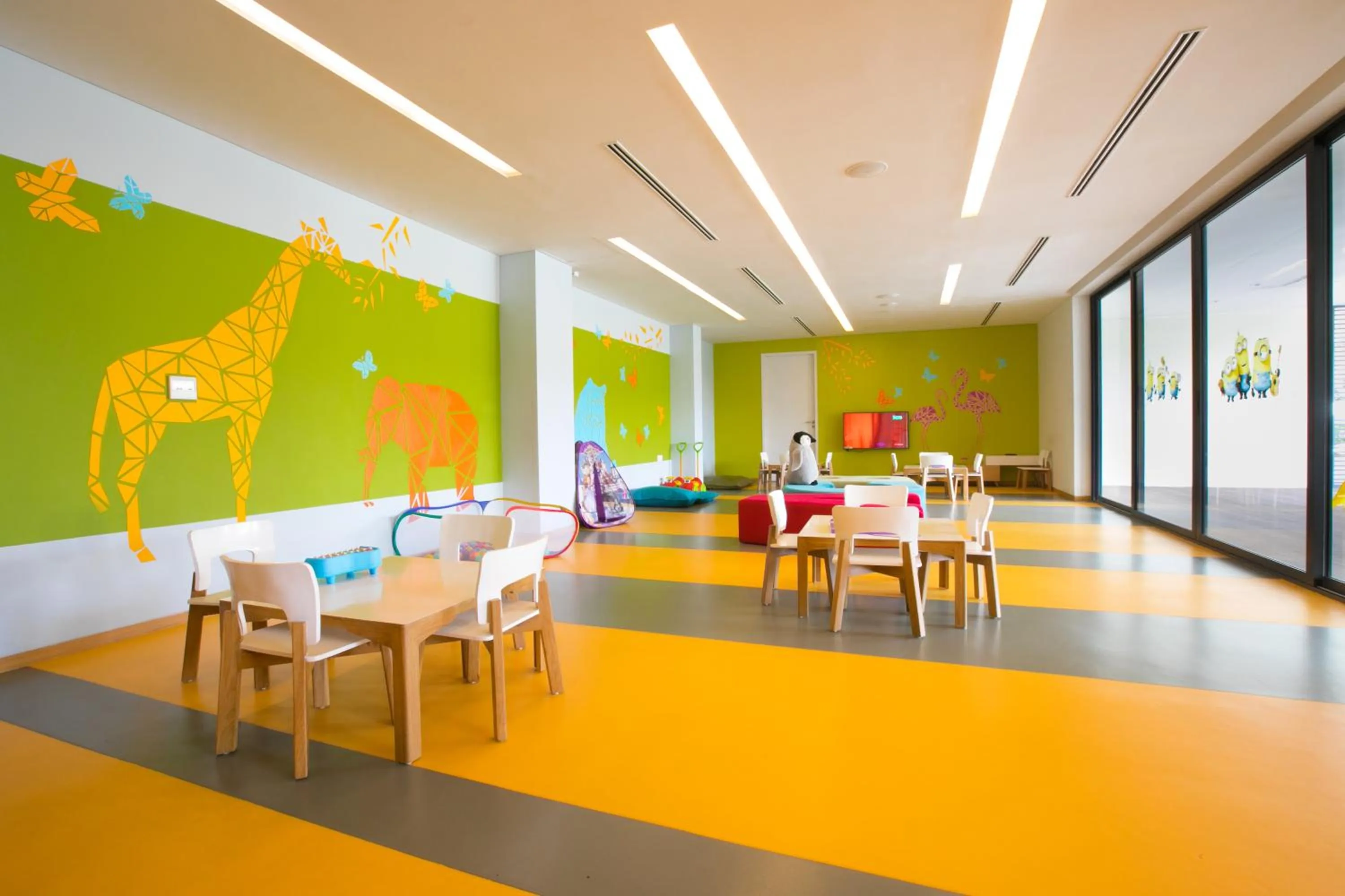 Seating area in BLVD Club - Near BENGALURU AIRPORT