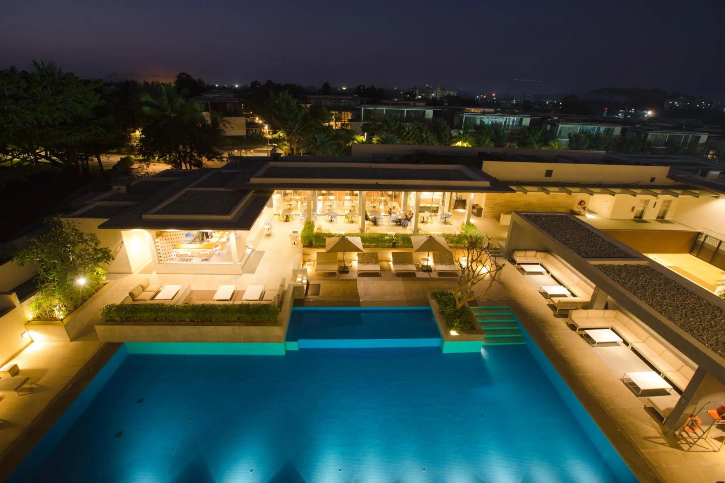 Bird's eye view in BLVD Club - Near BENGALURU AIRPORT