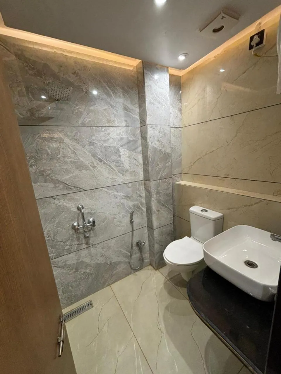 Shower in Hotel Shakuntla Palace