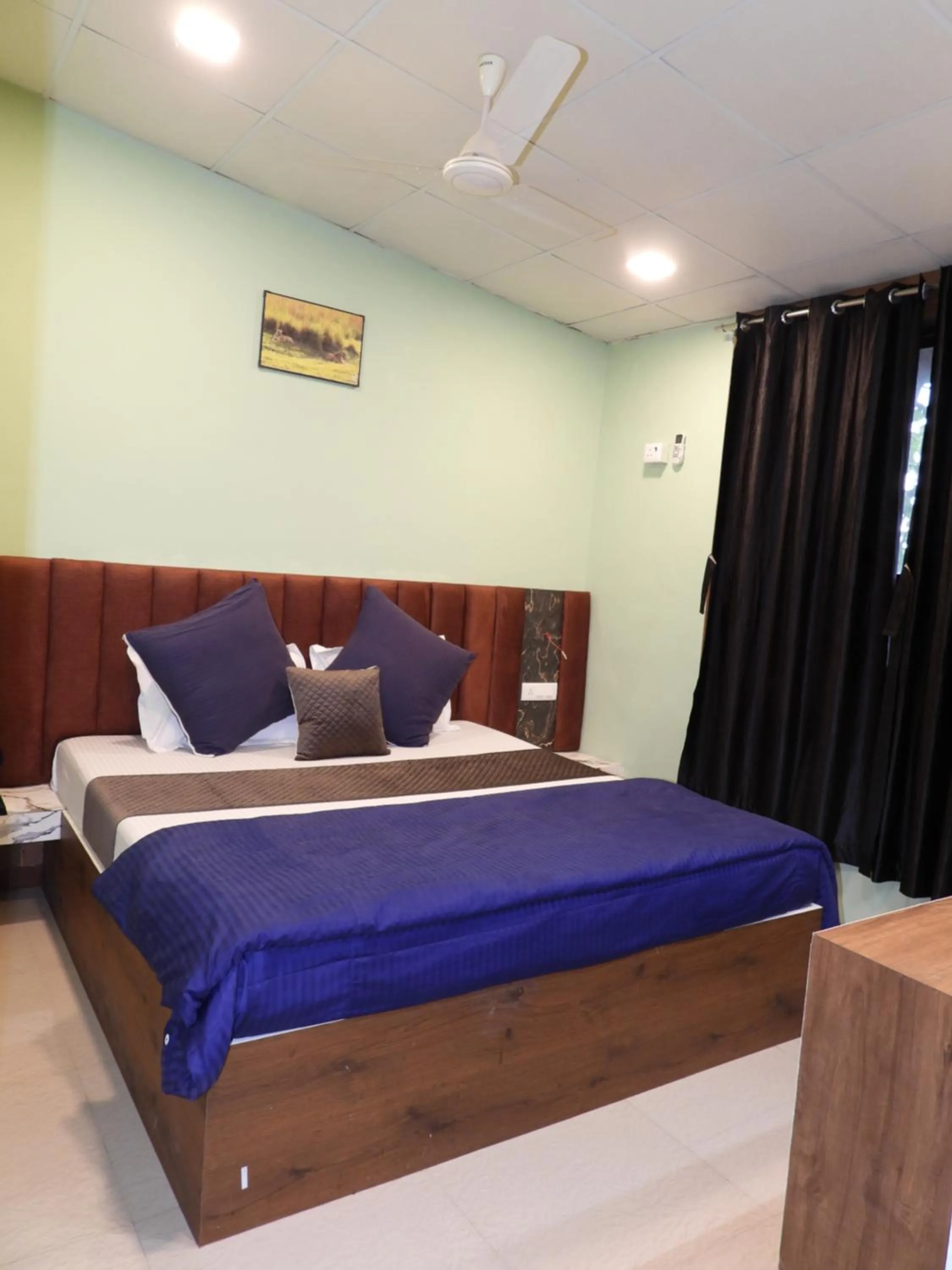 Bed in Tadoba Tiger Valley Resort Tadoba